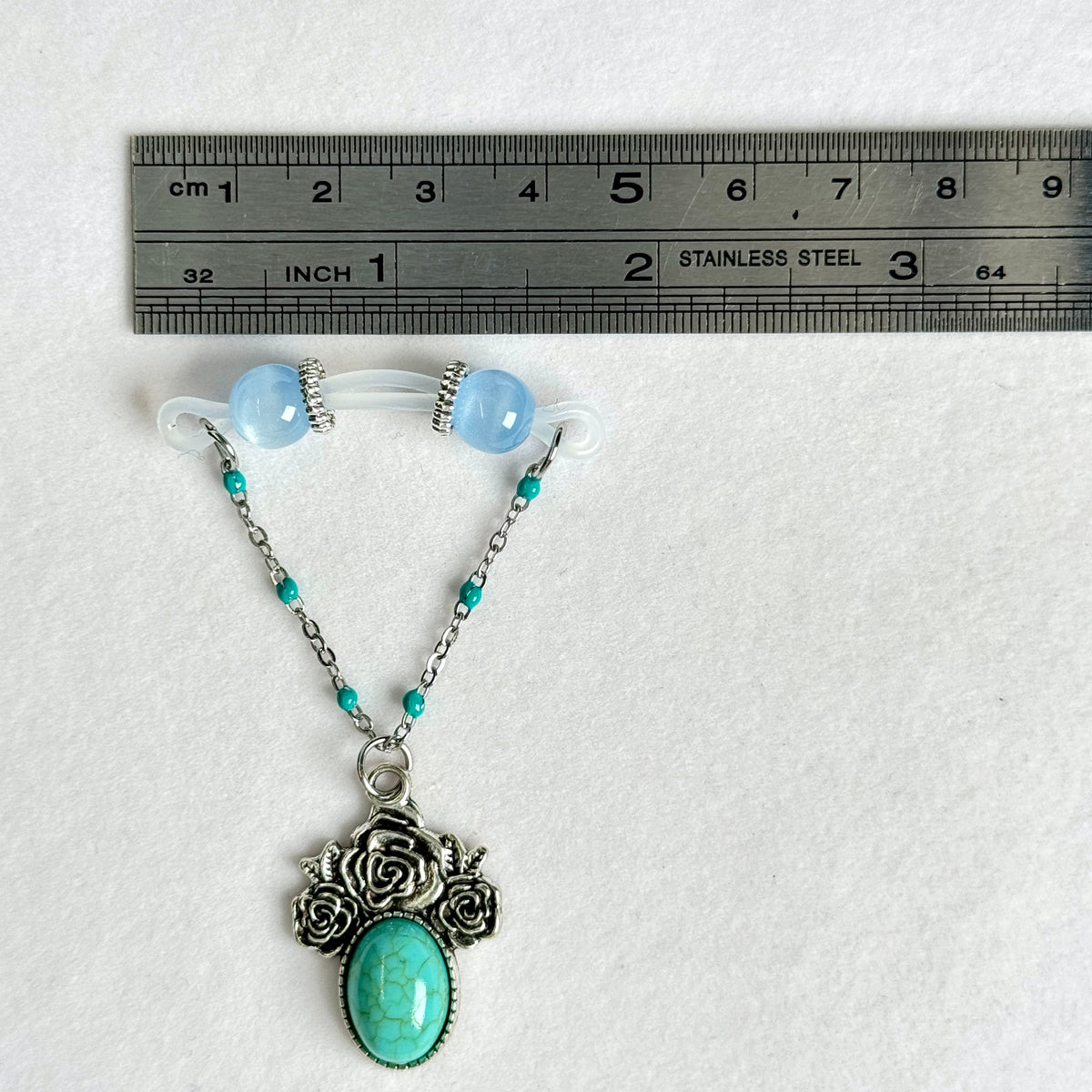 Vintage Rose Crystal Charm Nipple Jewelry