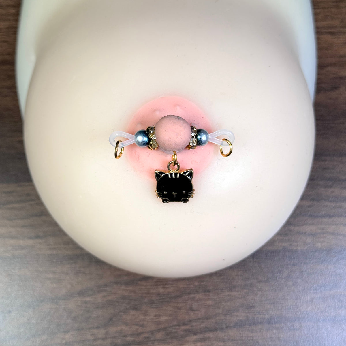 Midnight Cat Nipple Clips