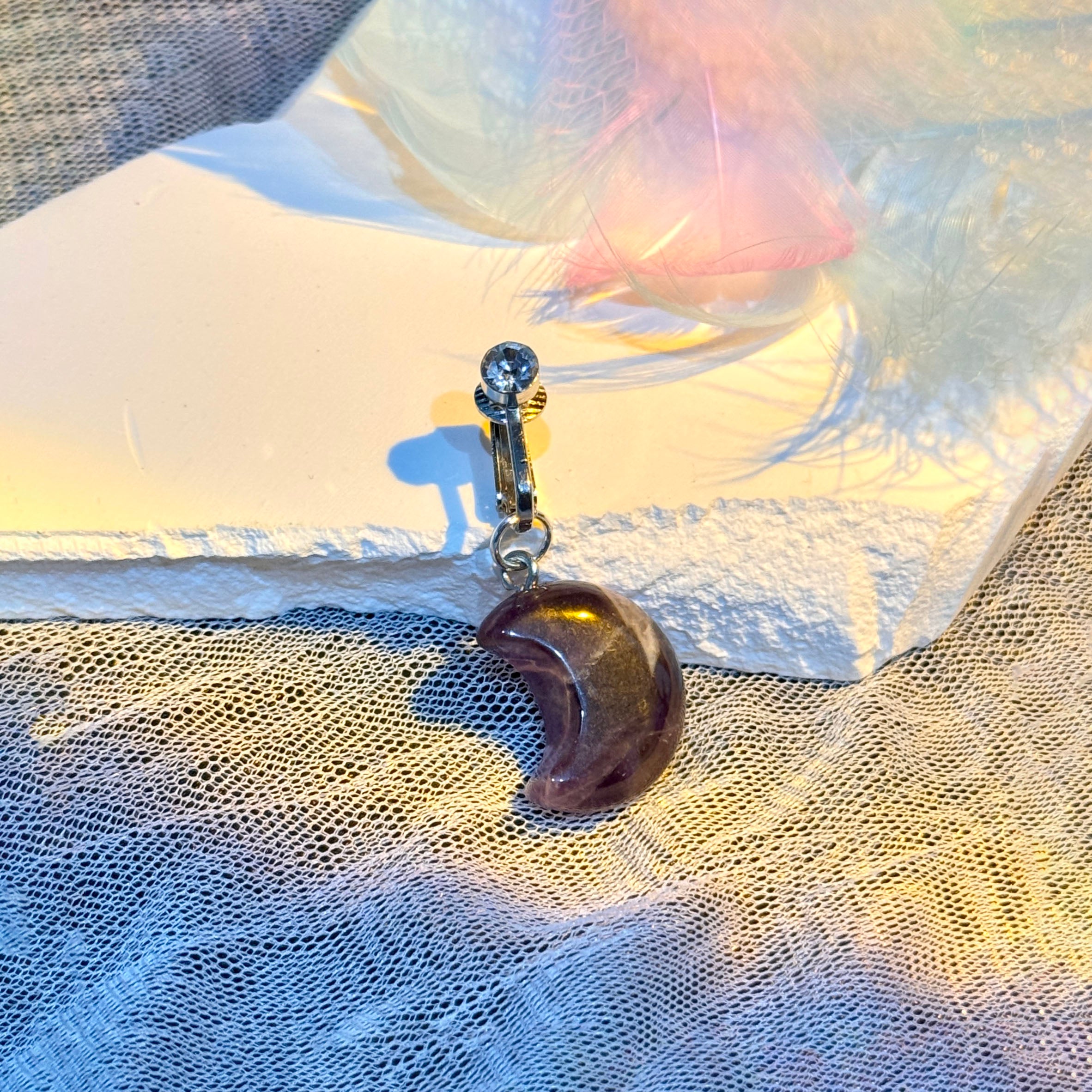 Moon Goddess Non-Piercing Navel Jewelry