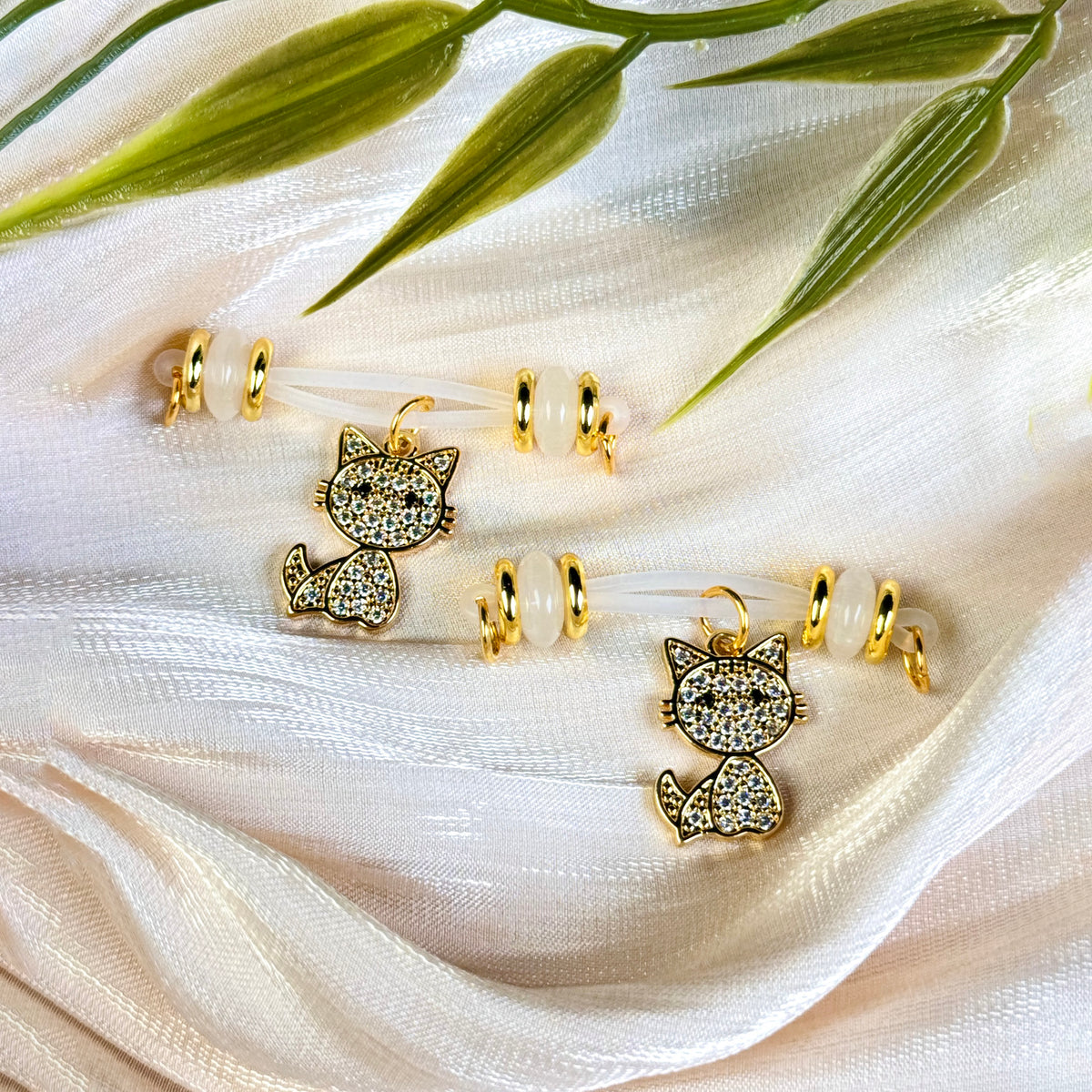 Golden Kitty Nipple Clamps