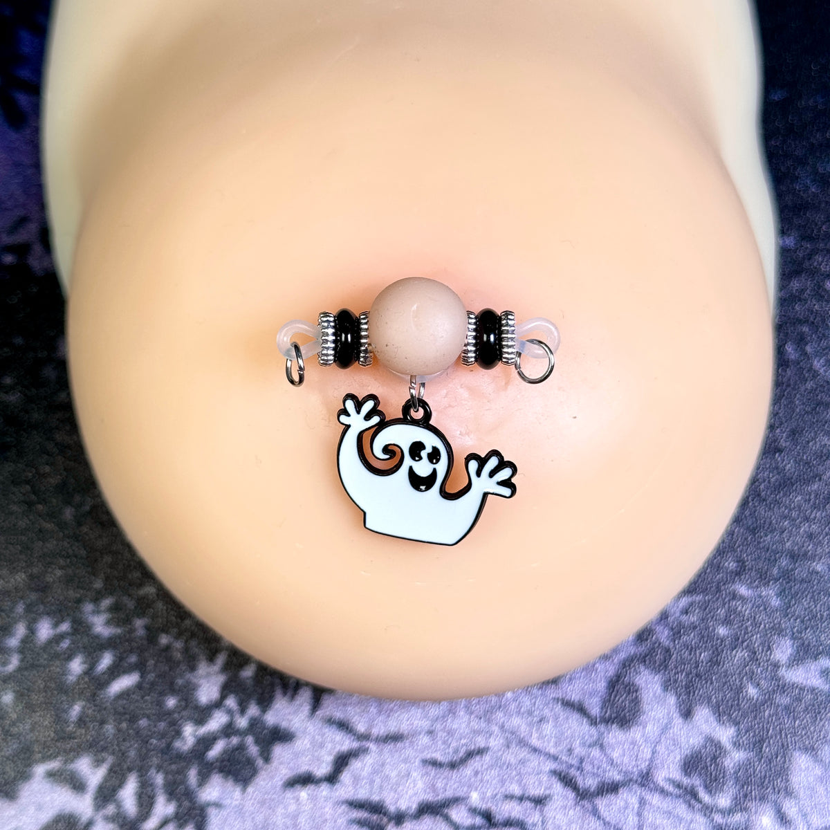 Spooky Ghost No-Piercing Nipple Clamps