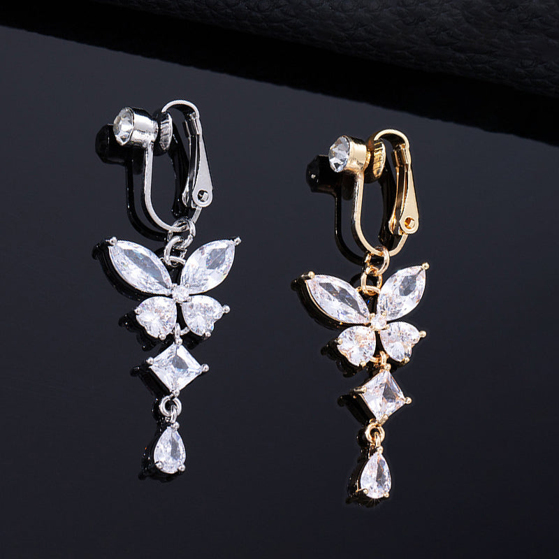 Butterfly Clip On Belly Ring