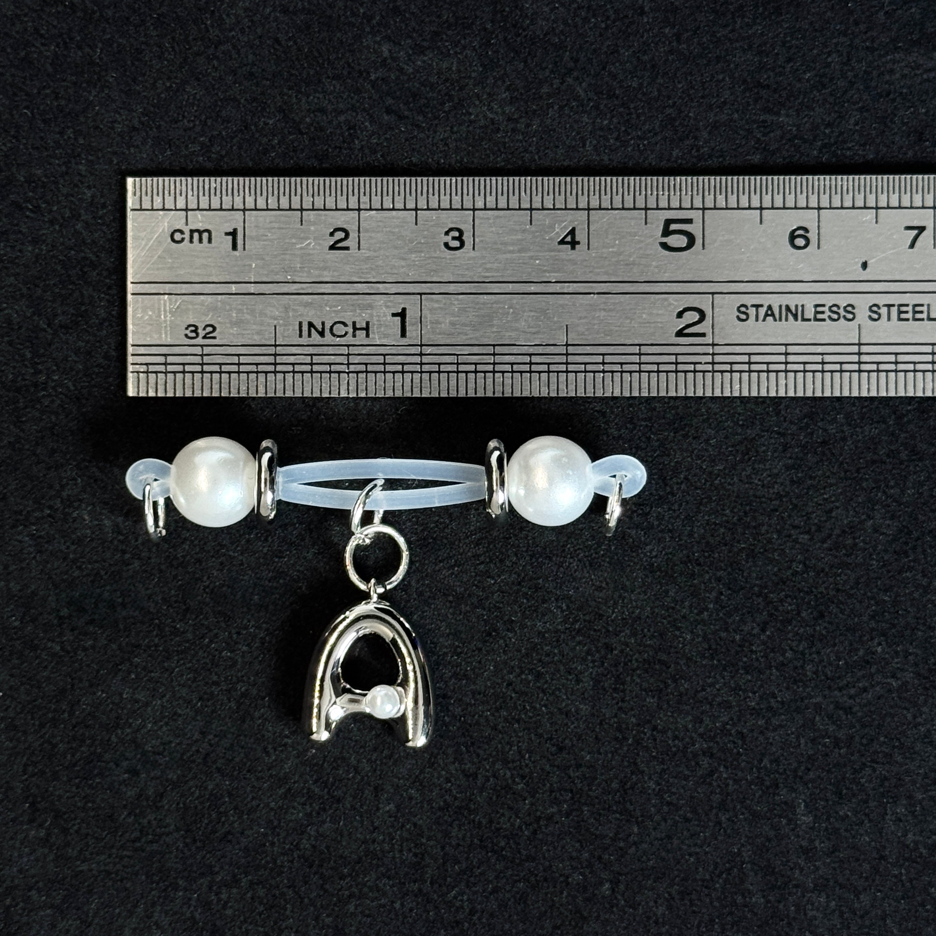 Gold & Silver Pearl Bar Set