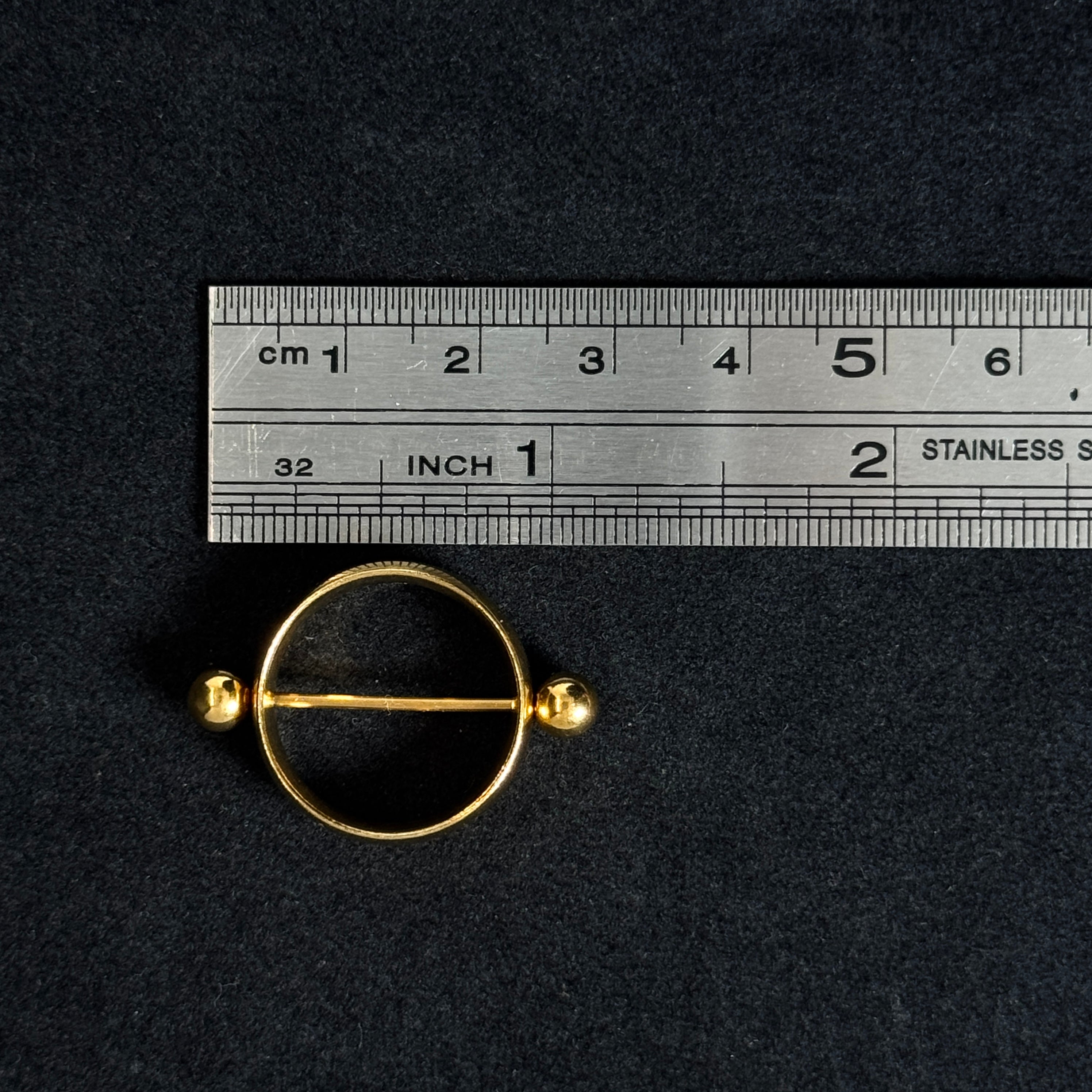 Golden Halo Barbell
