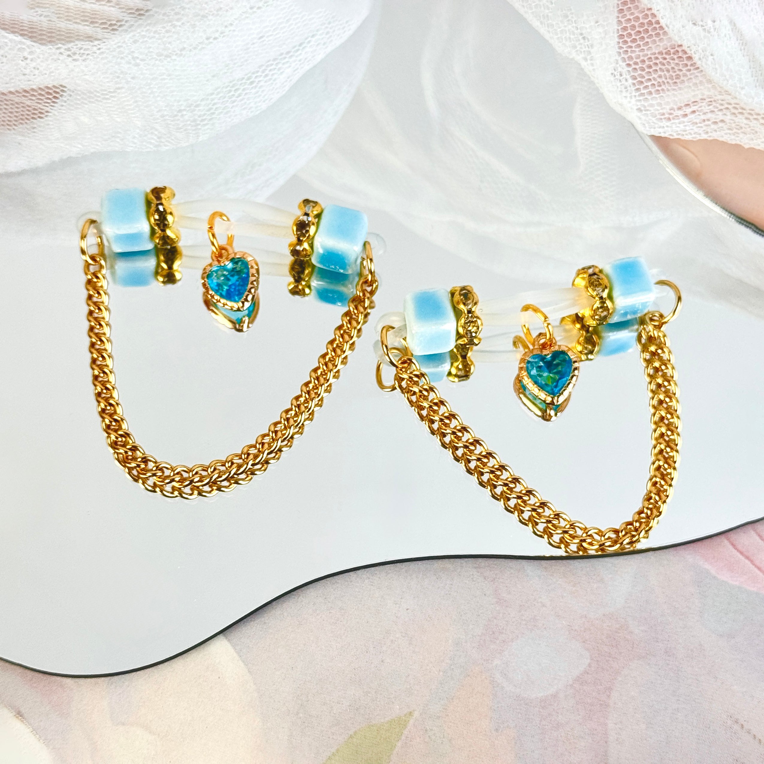 Diamond Heart Chain