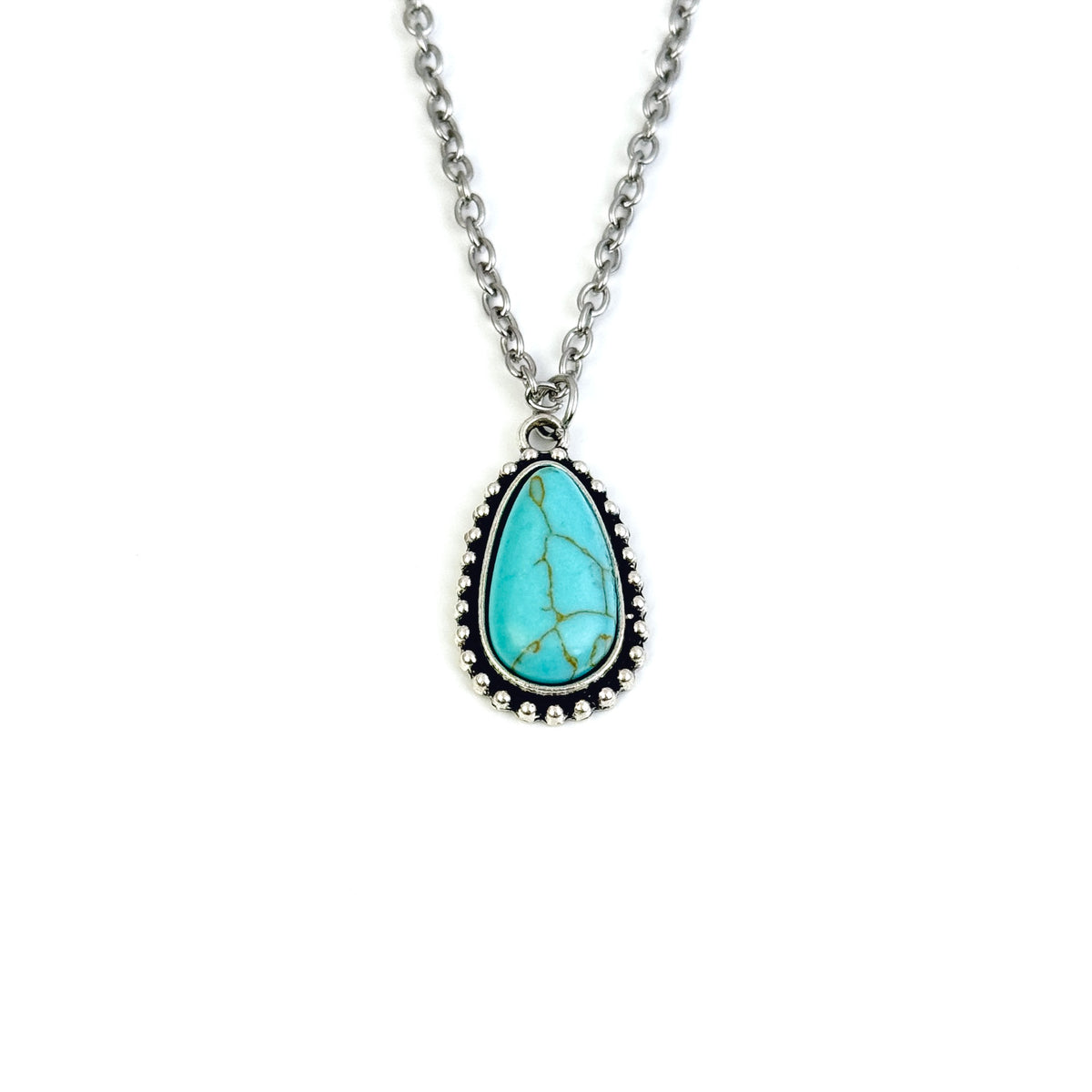 Turquoise Charm Nipple Clamp Set