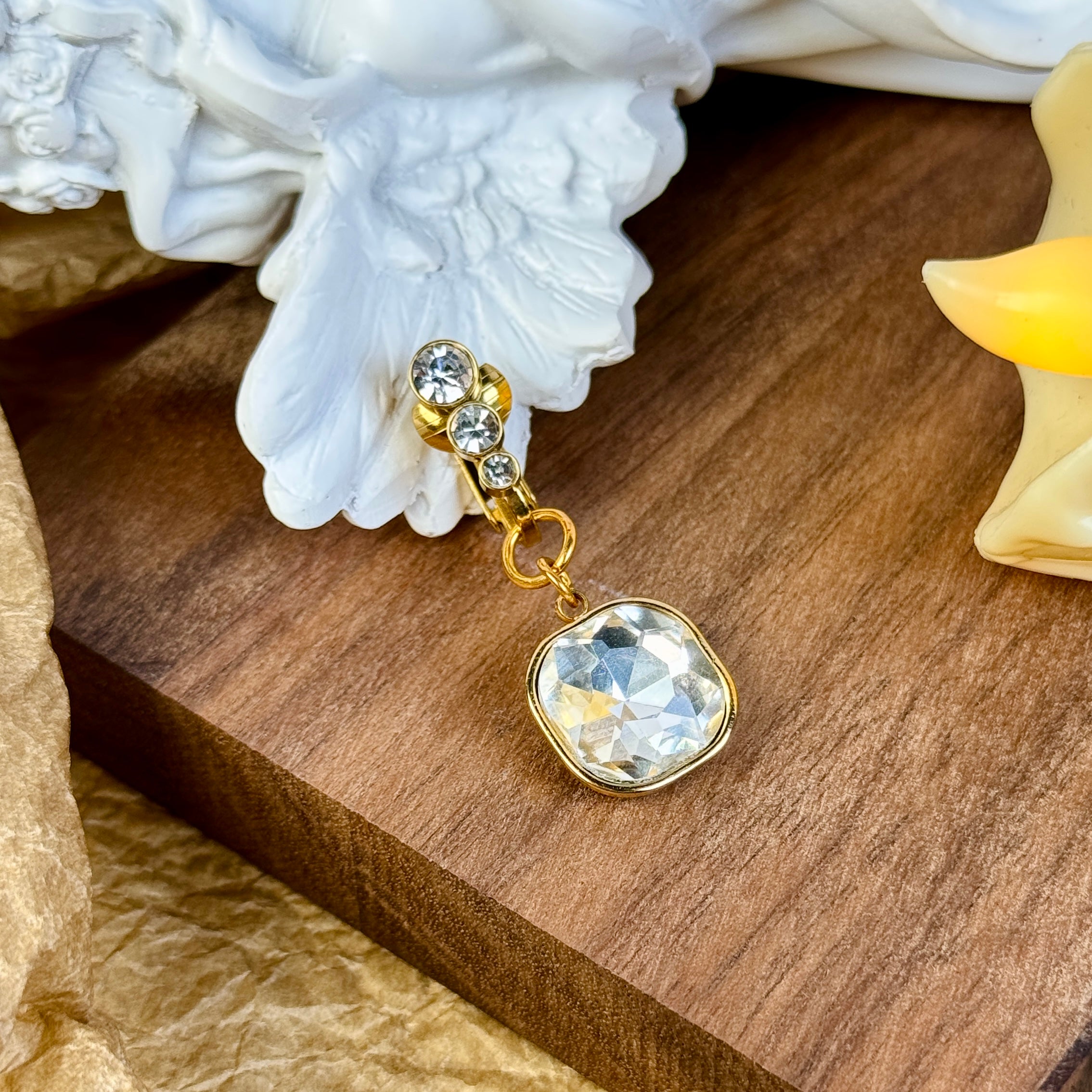 Aurora Gem Non-Piercing Navel Jewelry