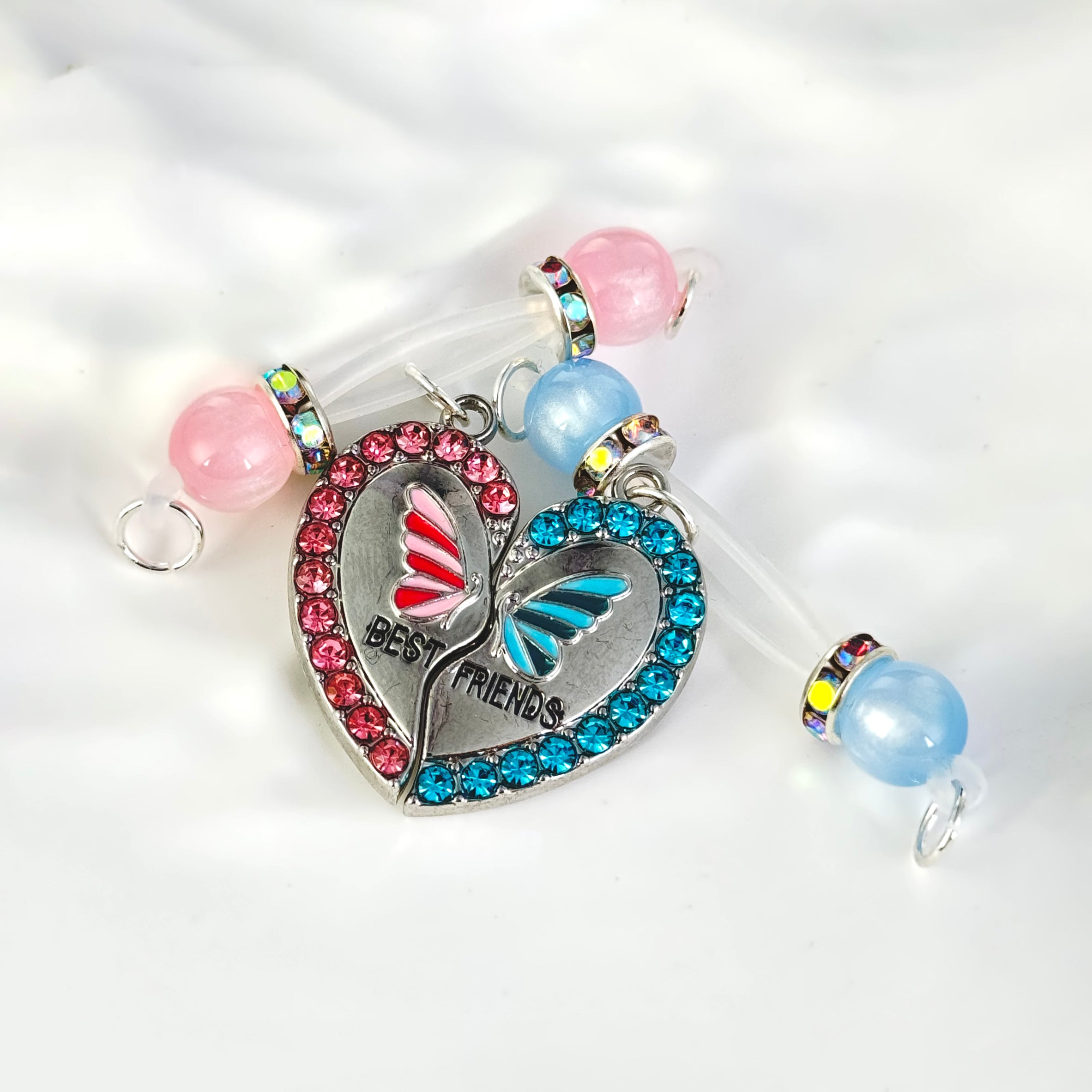 Eternal Duo Crystal Heart Set