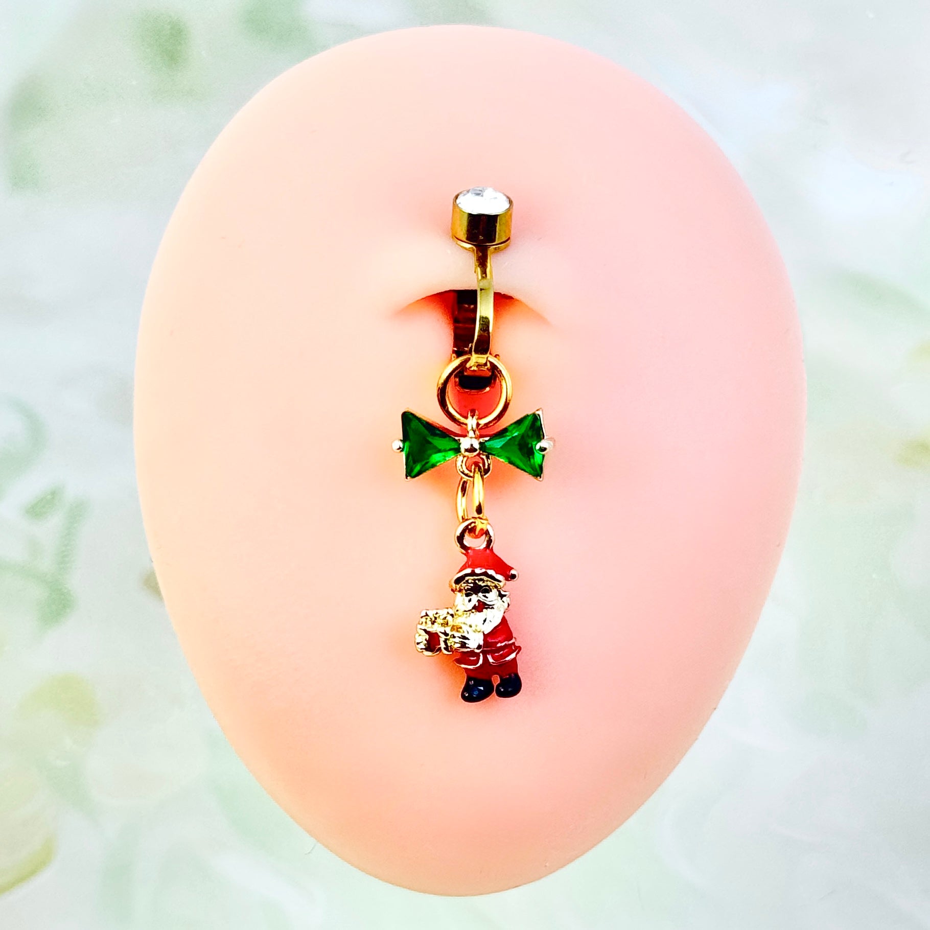 Navel jewelry for Christmas is here.