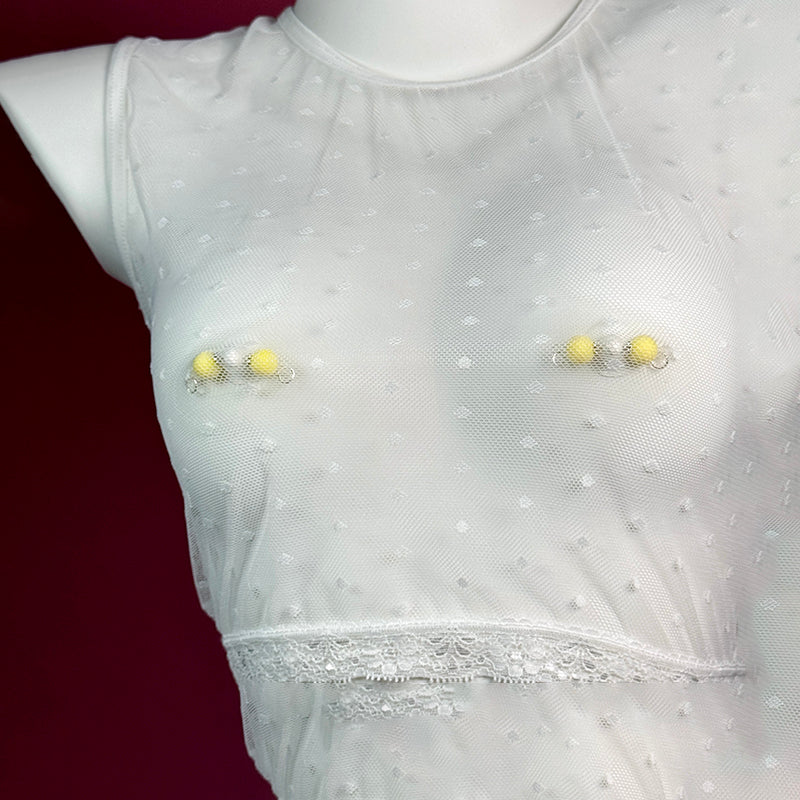 Lemon Sorbet Nipple Clamps