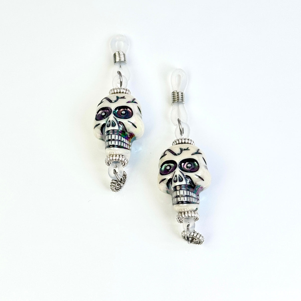 Midnight Skull Spirit Charm