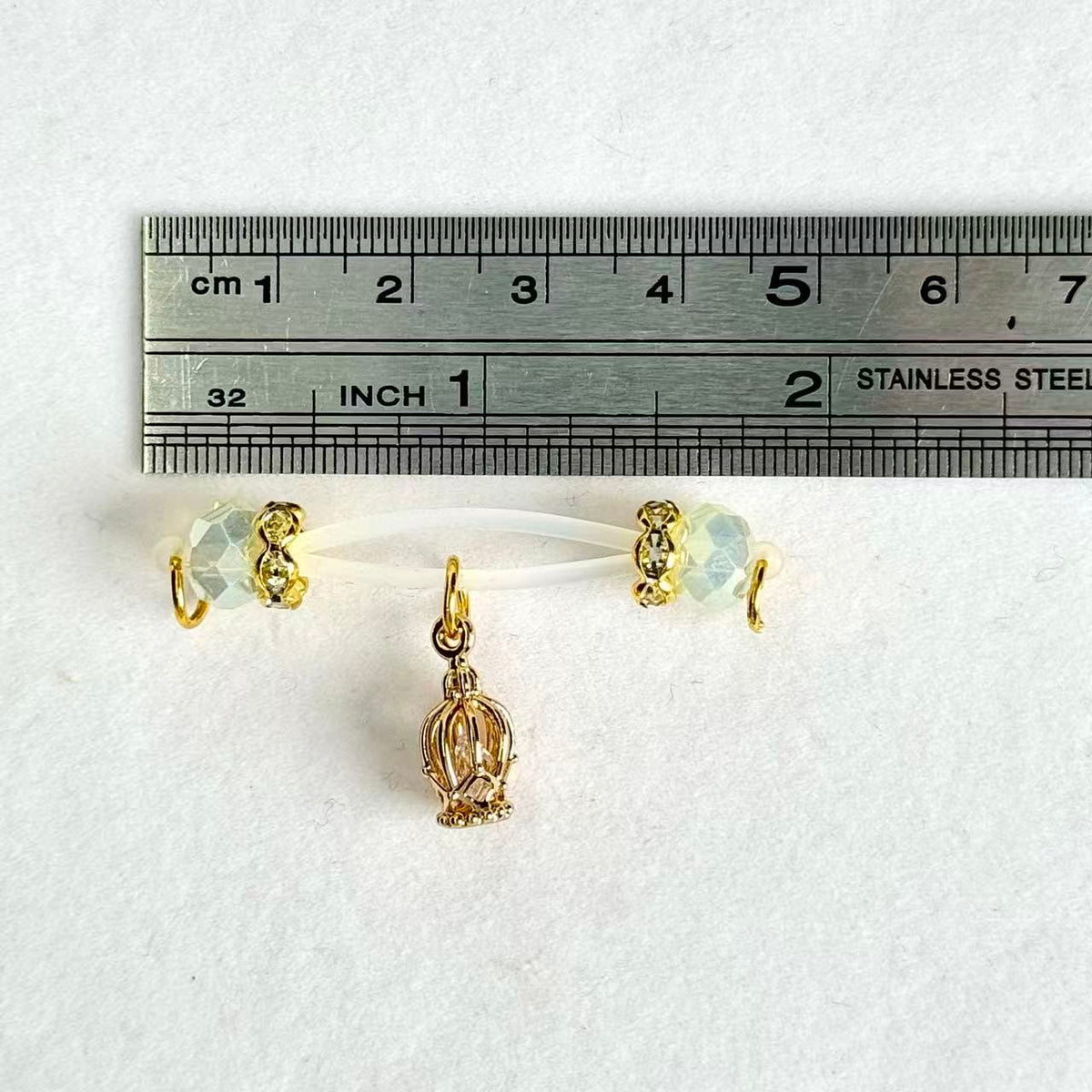 Crystal Queen Pendant Nipple Clamps
