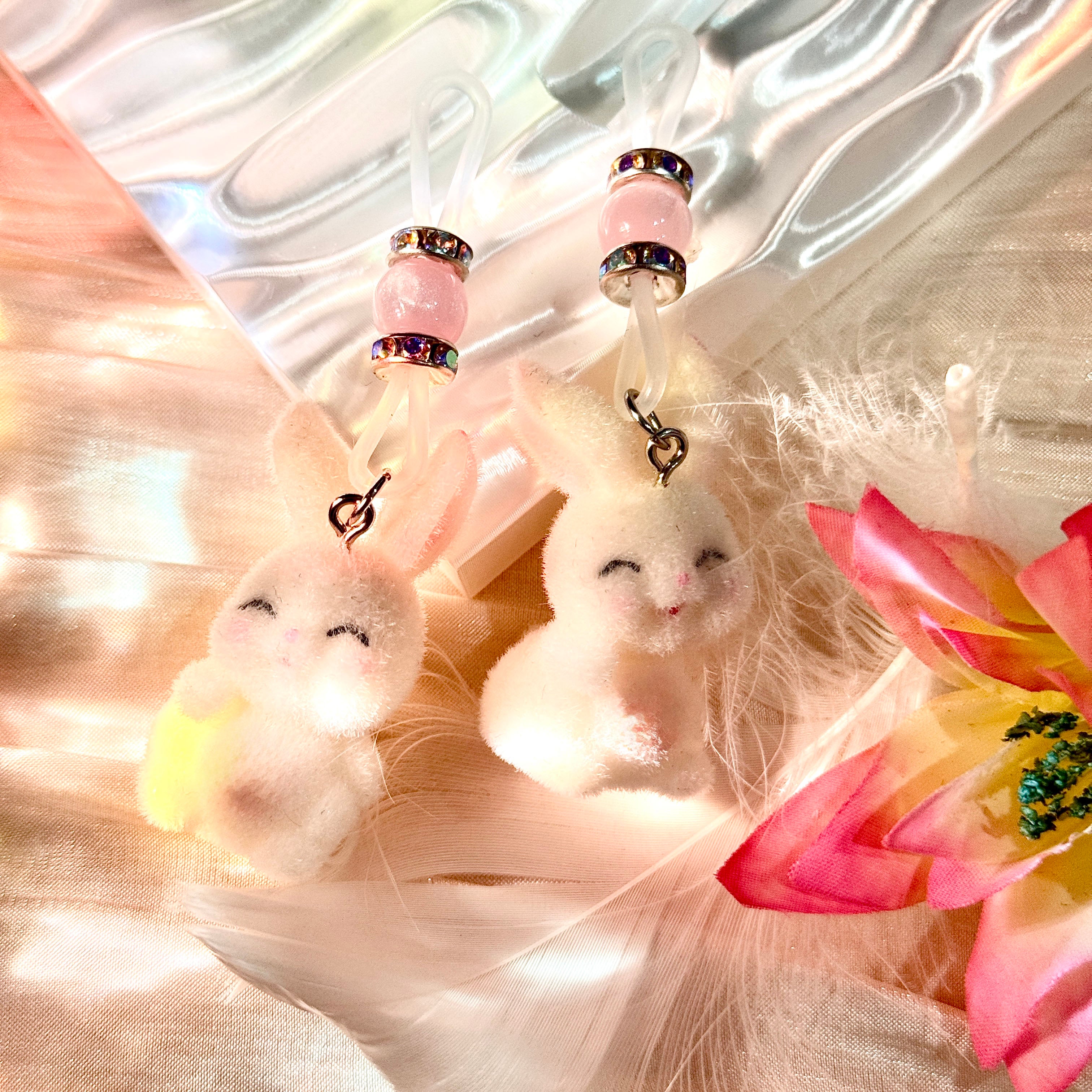 Luna Bunny Pearl Clips™