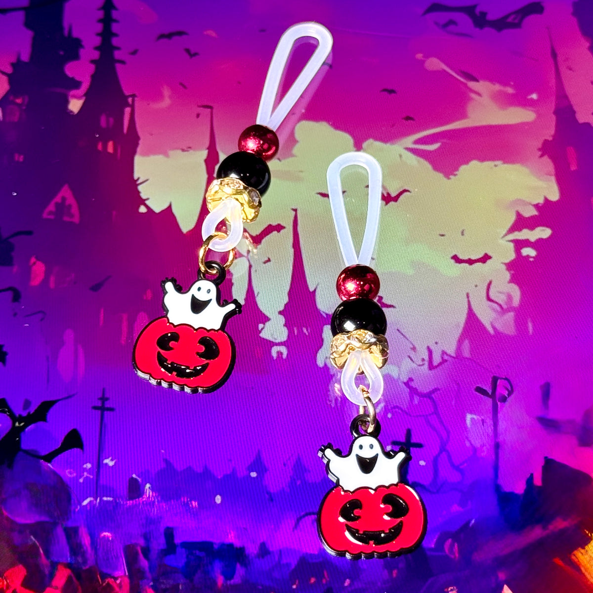 Pumpkin Ghost Non-Piercing Nipple Clamp