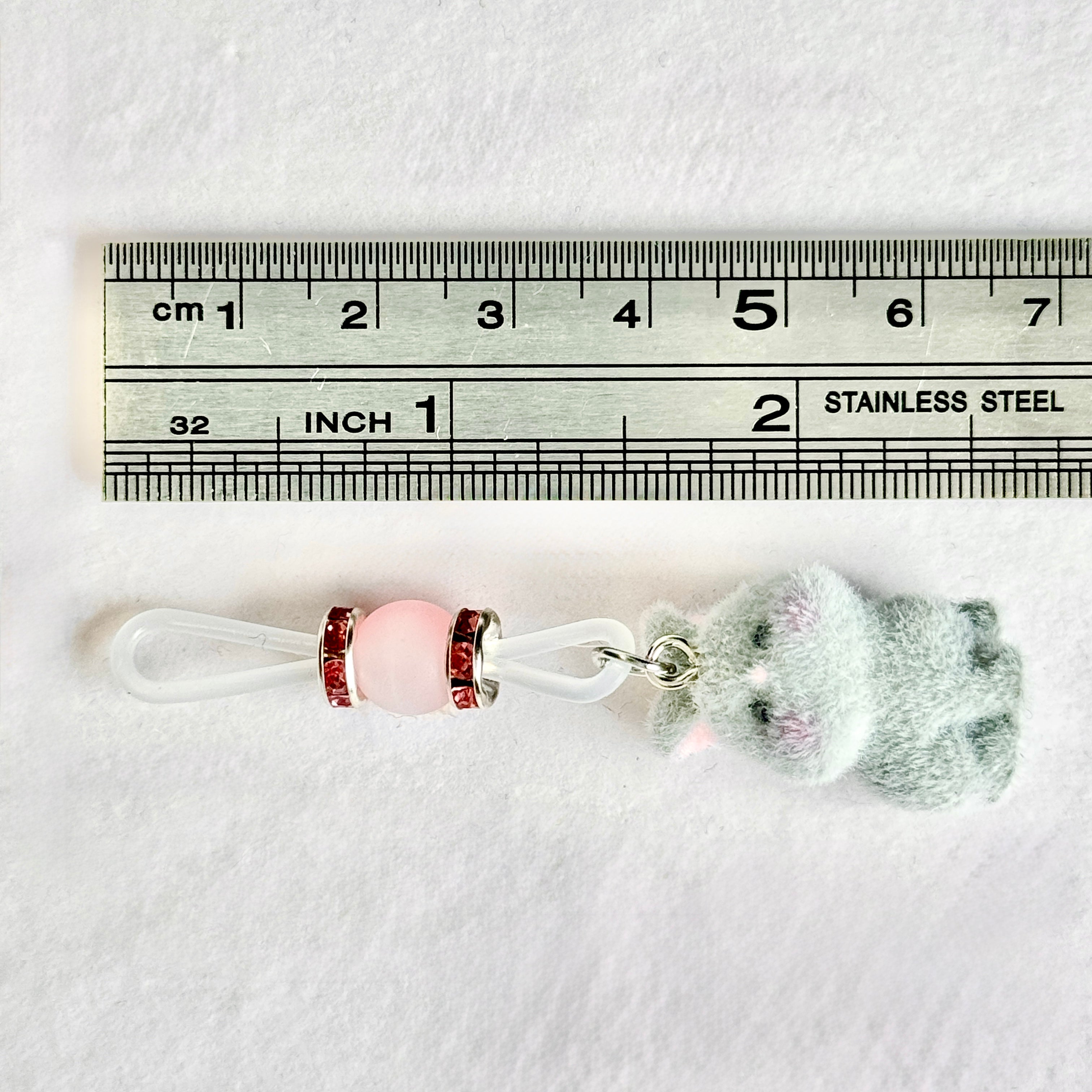 Luna Bunny Plush Nipple Clips