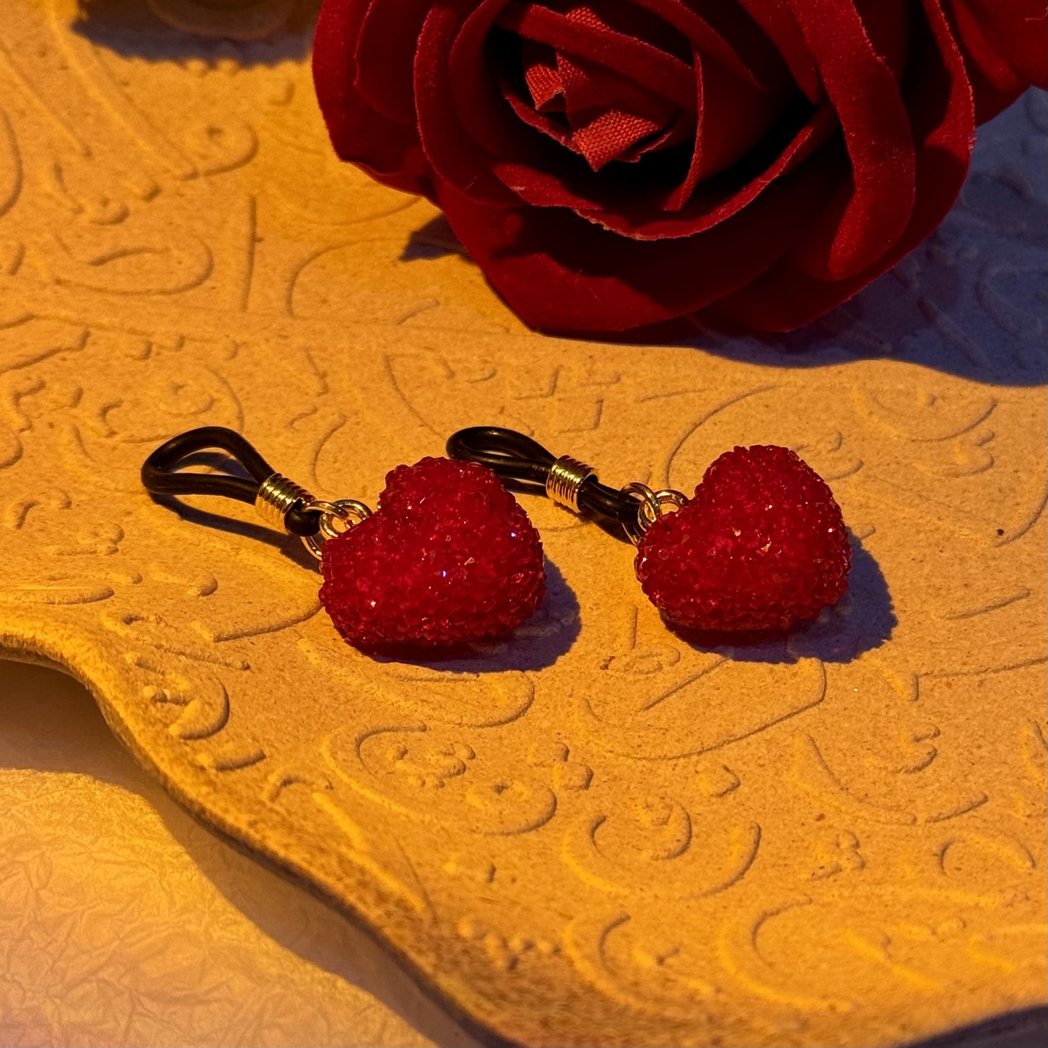 His Red Heart Nipple Clamps