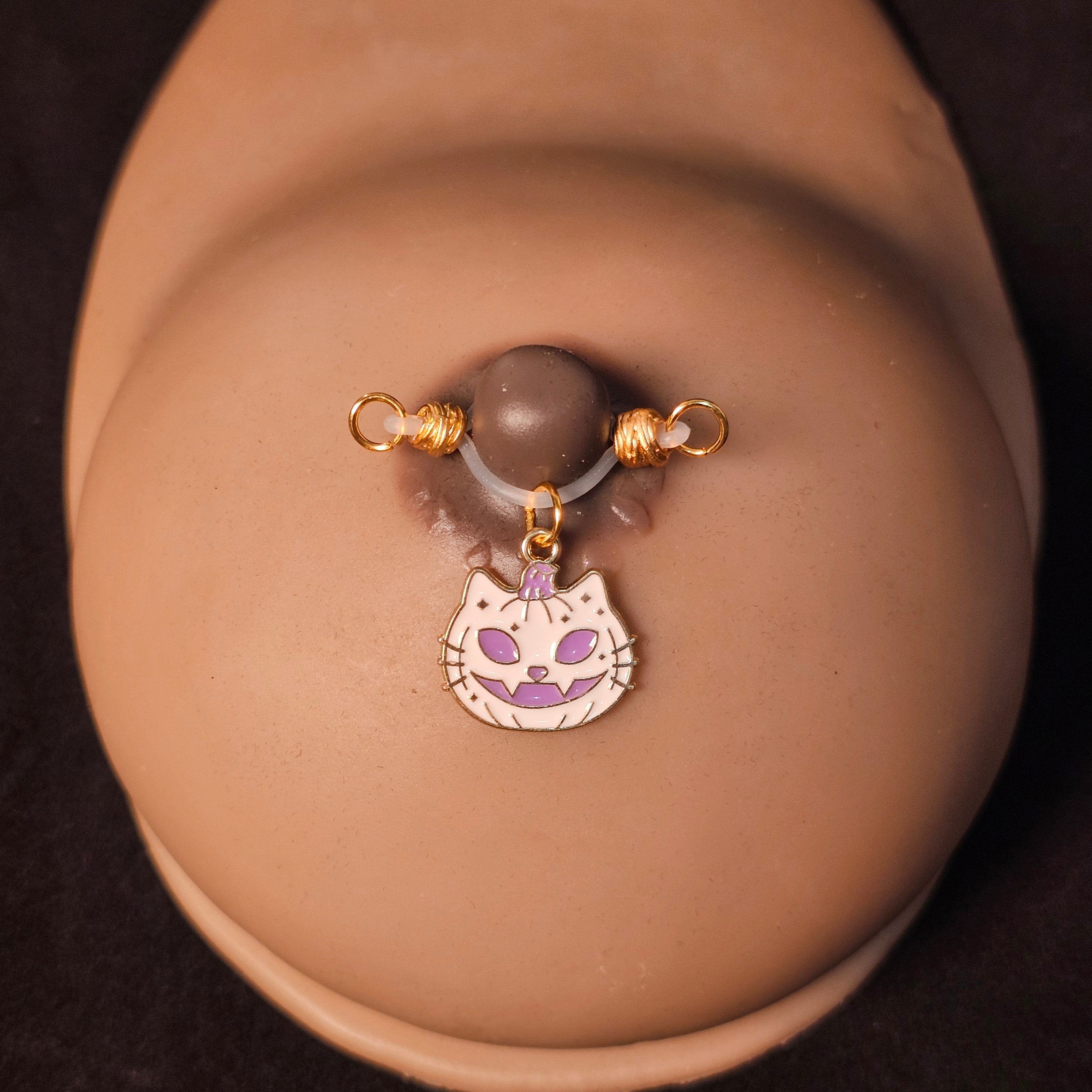 Pumpkitty Charm
