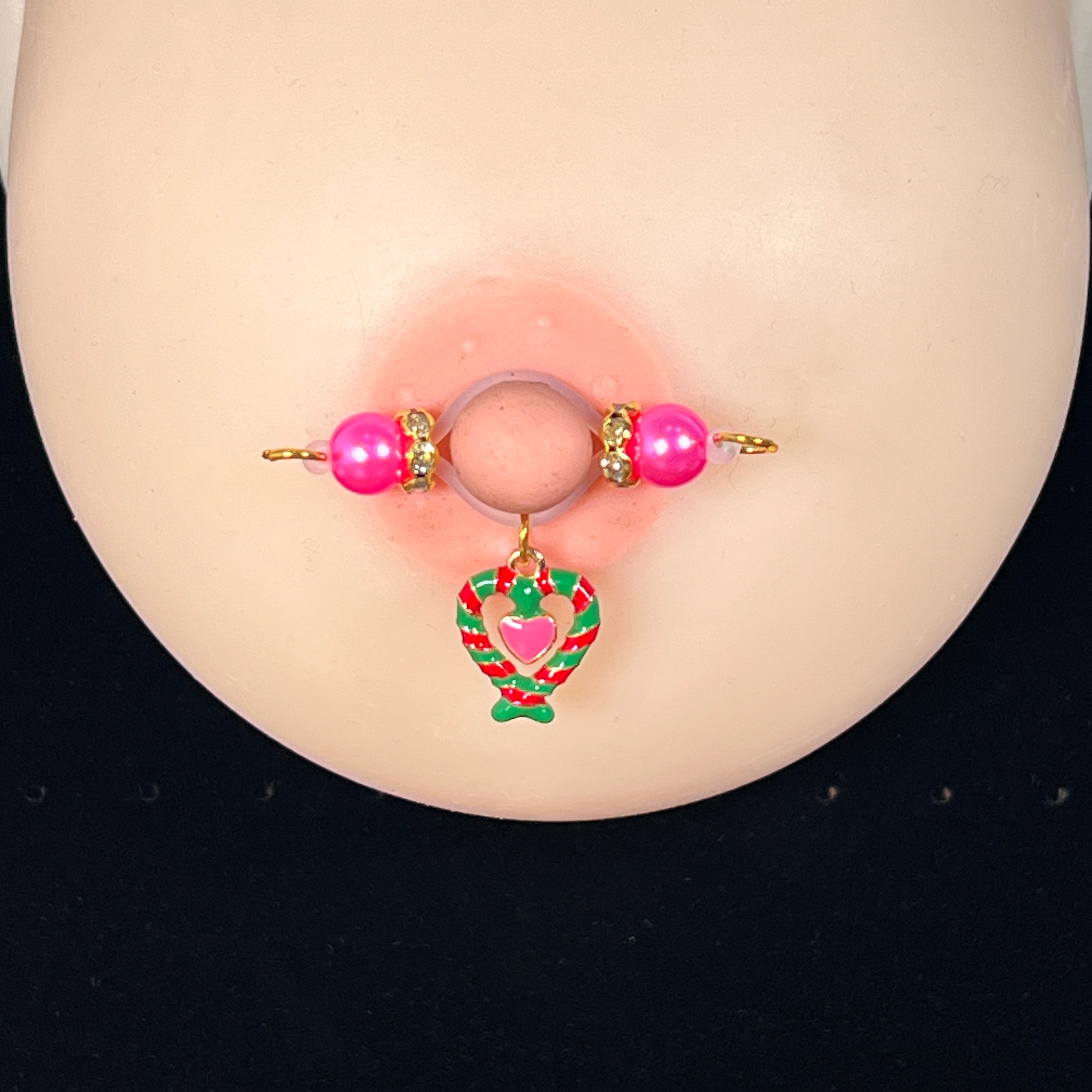 Blush Pearl Love Clamps