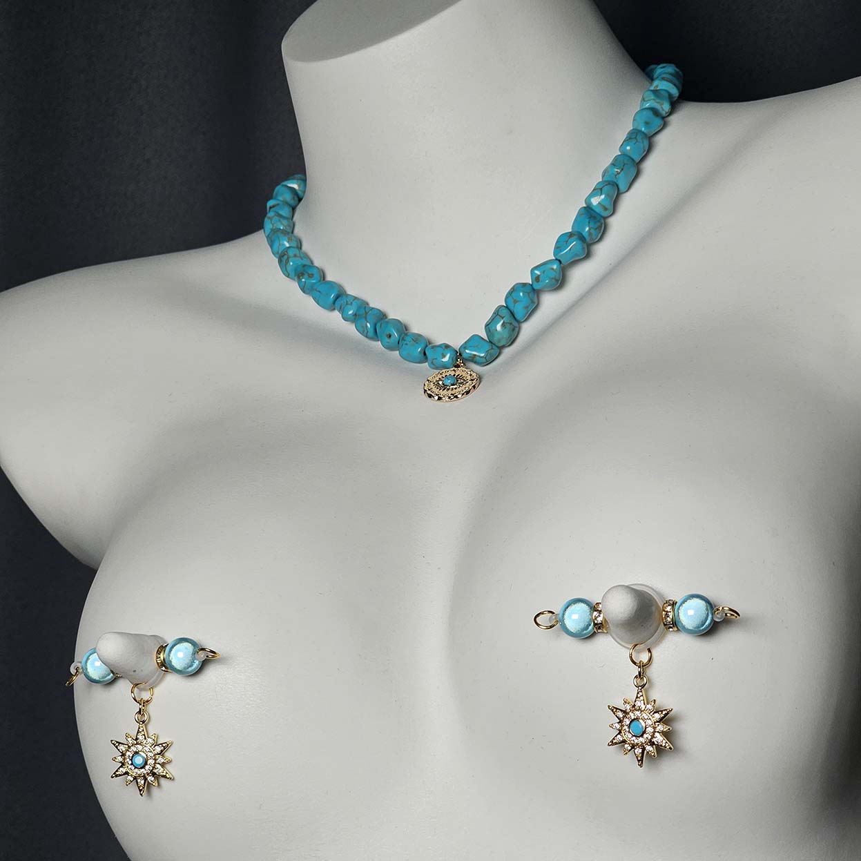 Azure Whisper Necklace