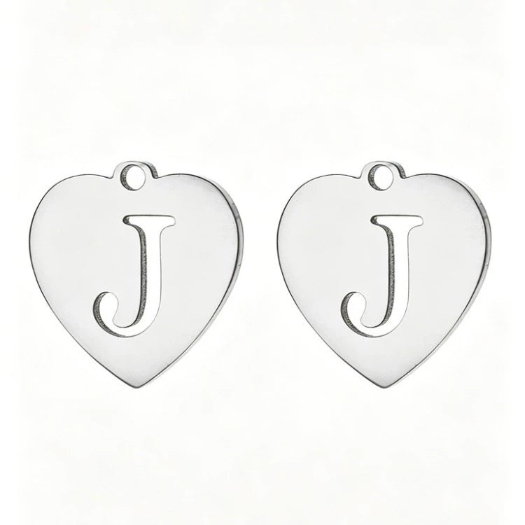 Customized initial gold crown clip