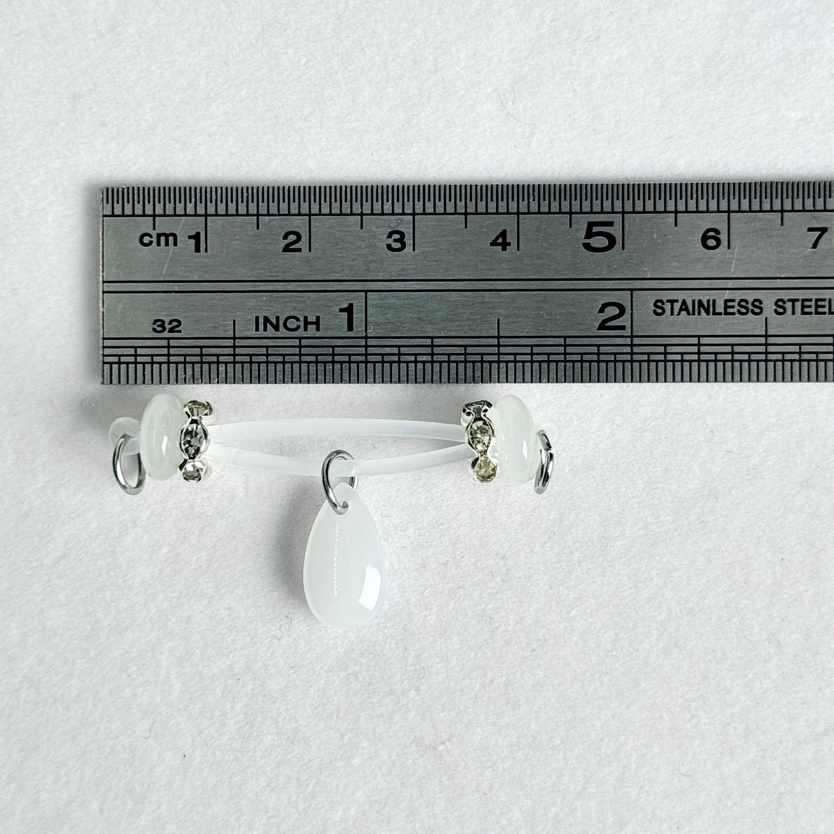Ivory Moon Nipple Clips