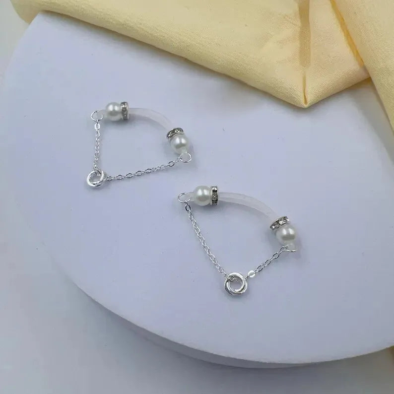 Fake Nipple Piercing Jewelry with Chains
