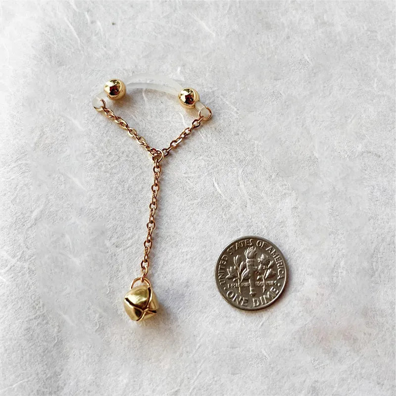 Golden Bell Non-Piercing Nipple Jewelry