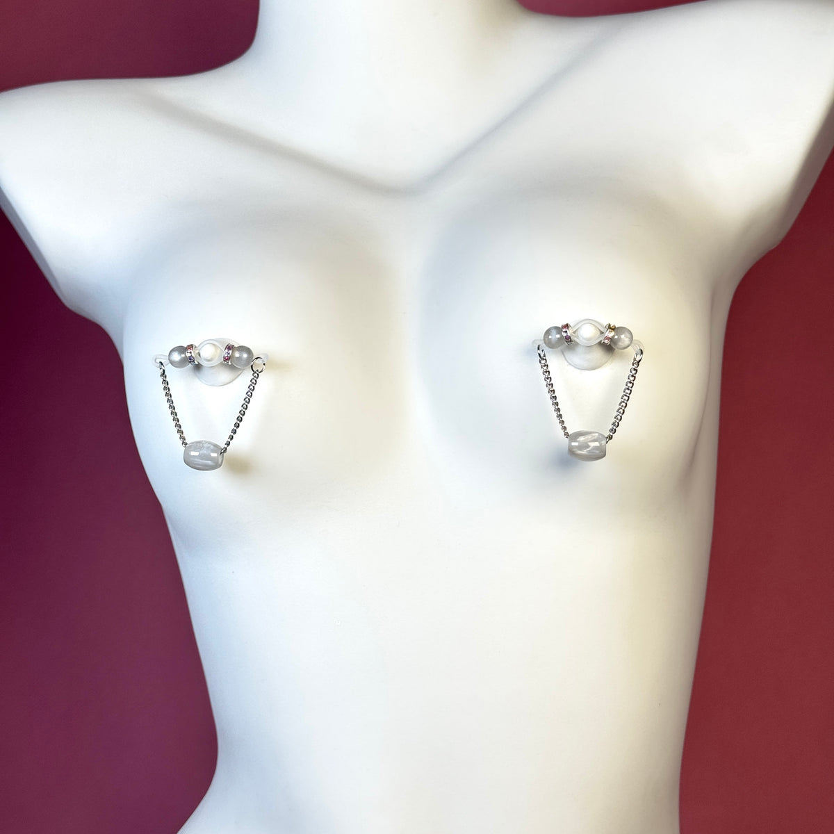 Frost Pearl Nipple Clamps