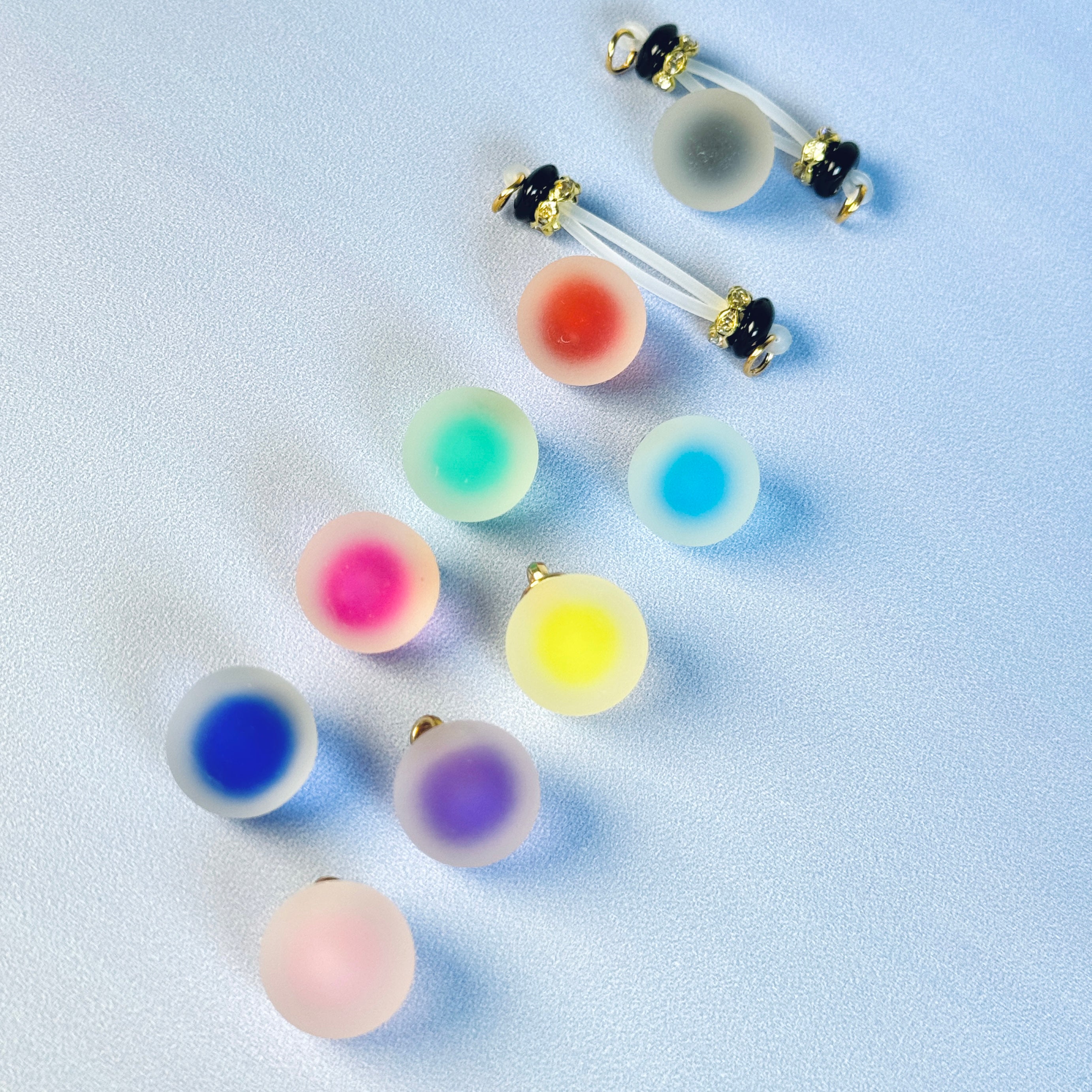 Luna Frost Nipple Jewelry Set