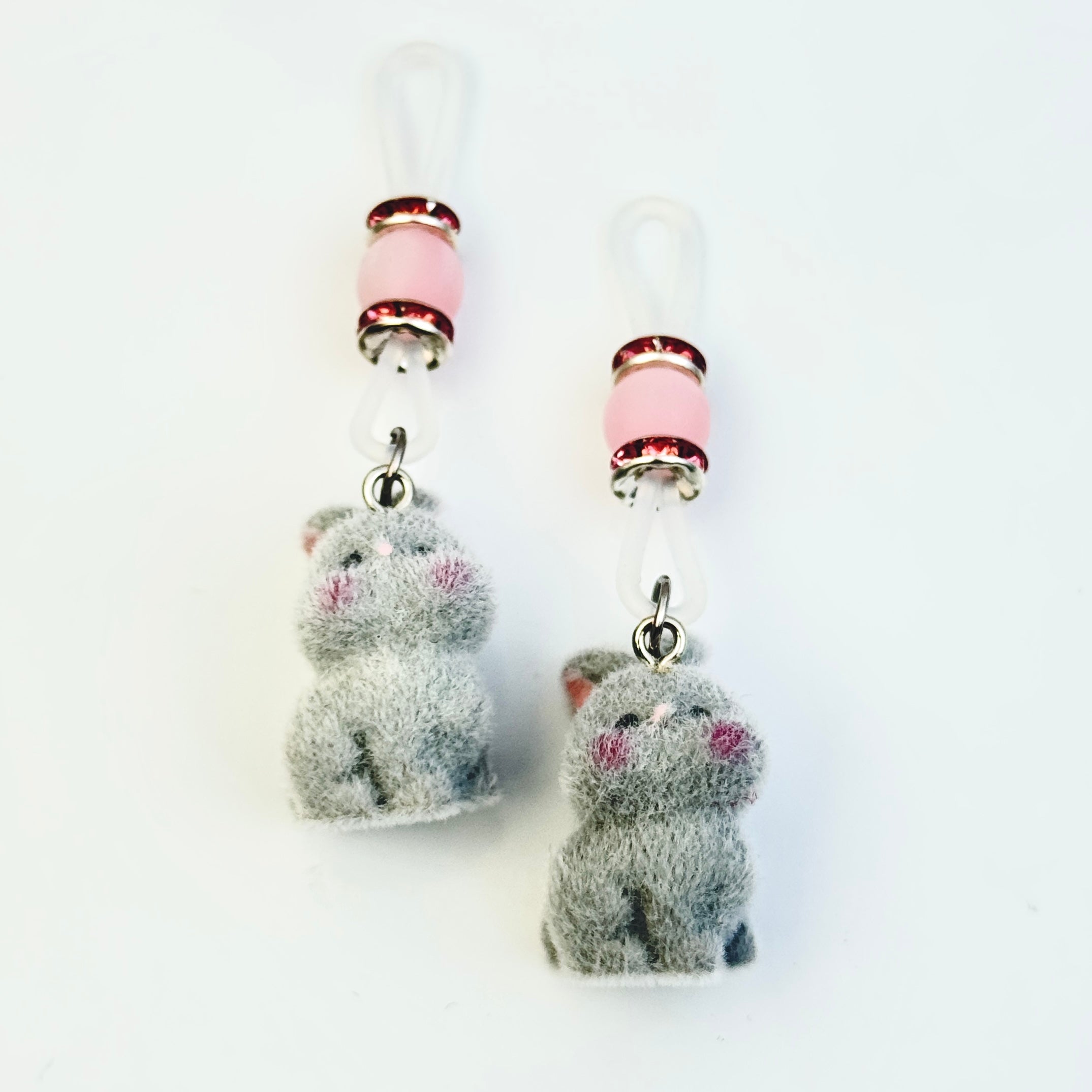 Luna Bunny Plush Nipple Clips
