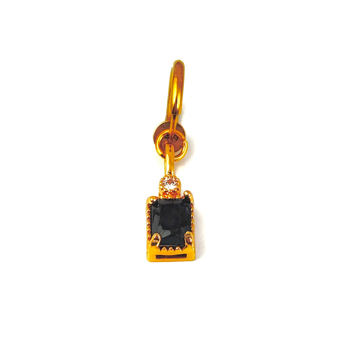 Faux Navel Crystal Drop Jewelry