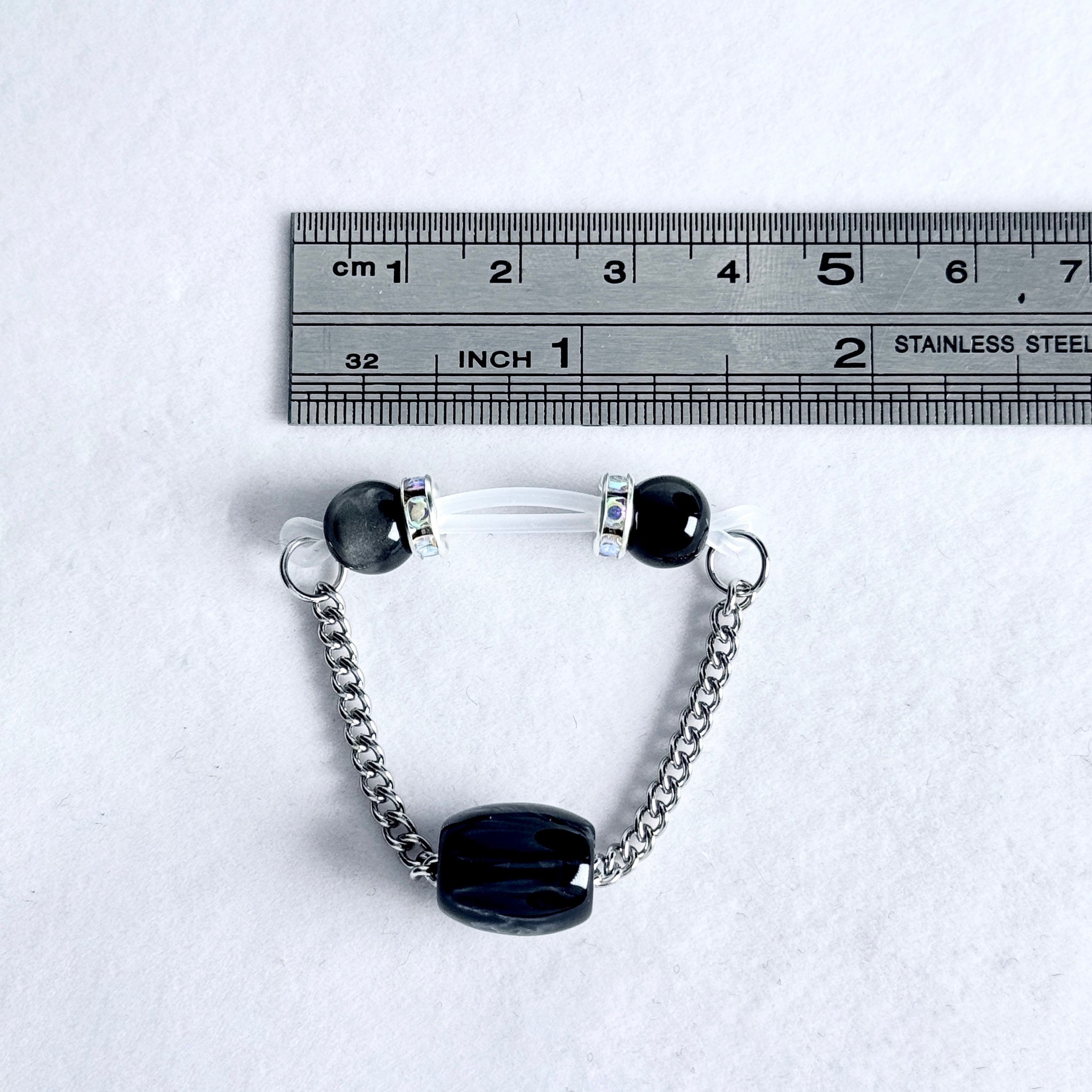 Midnight Pearl Nipple Clamps