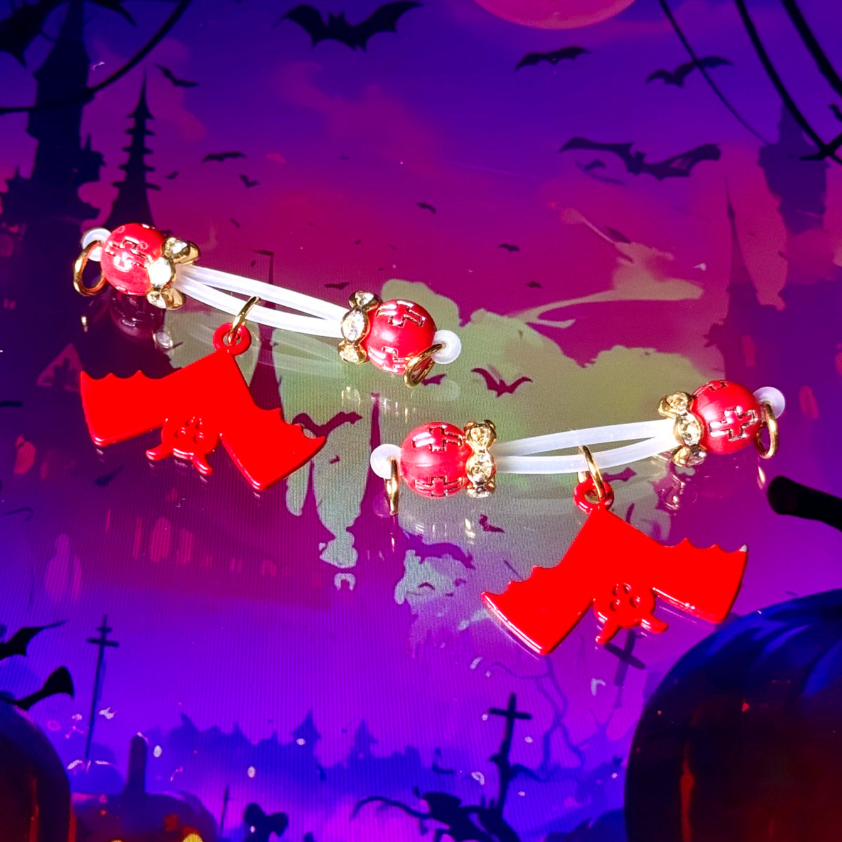 Vampire Bat Non-Piercing Nipple Clamp