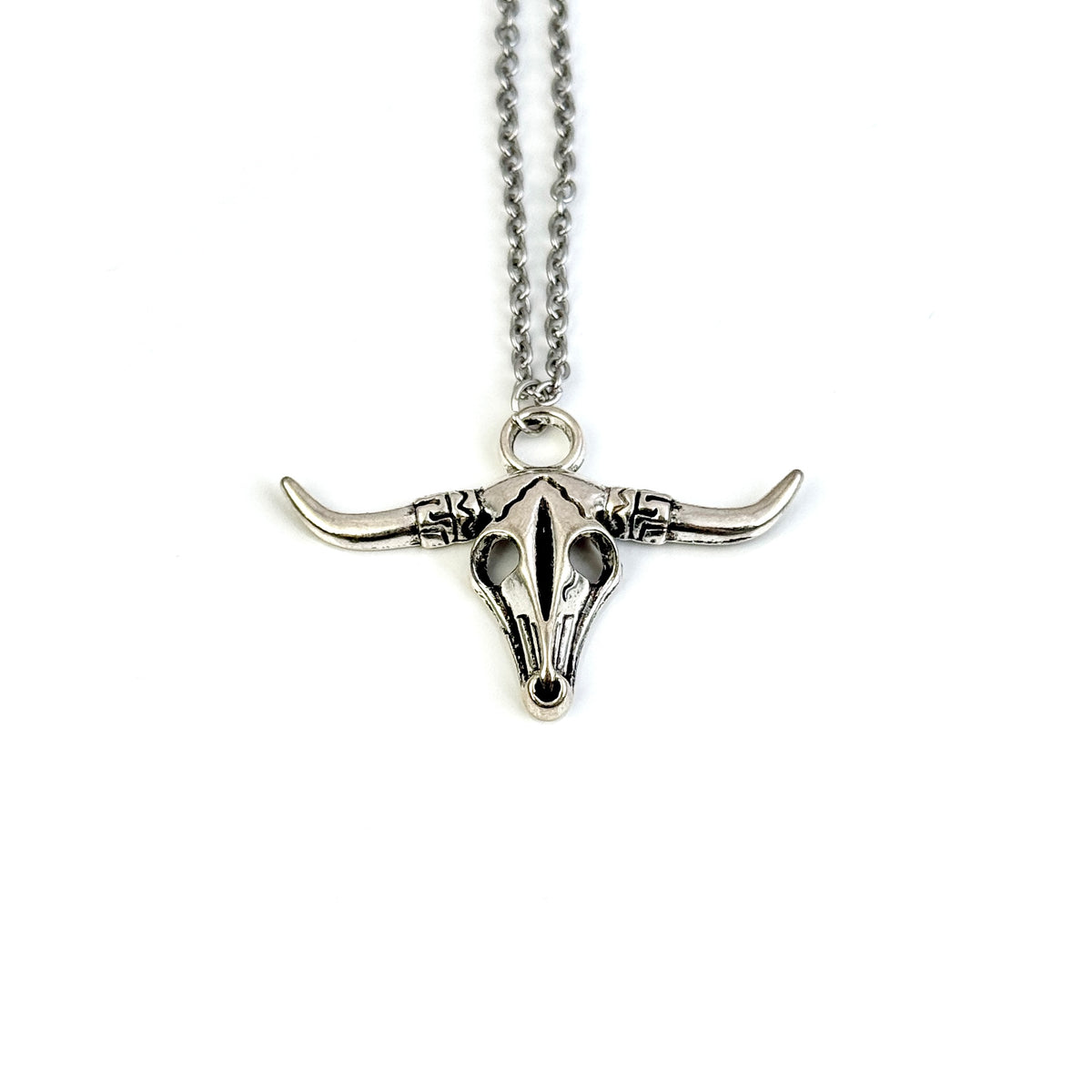 Silver Longhorn No-Piercing Nipple Clamp Set