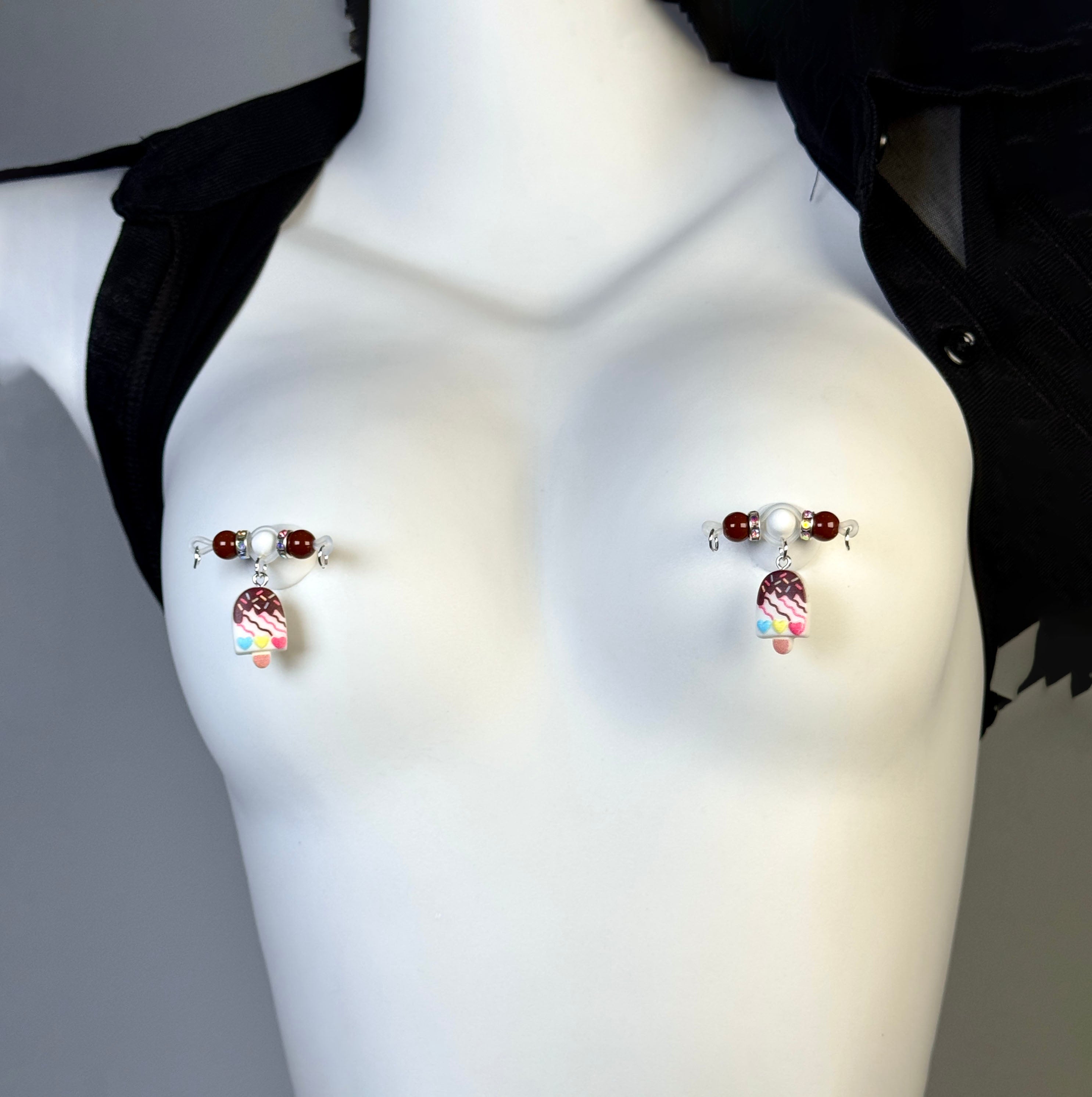 Cute Food Nipple Chain