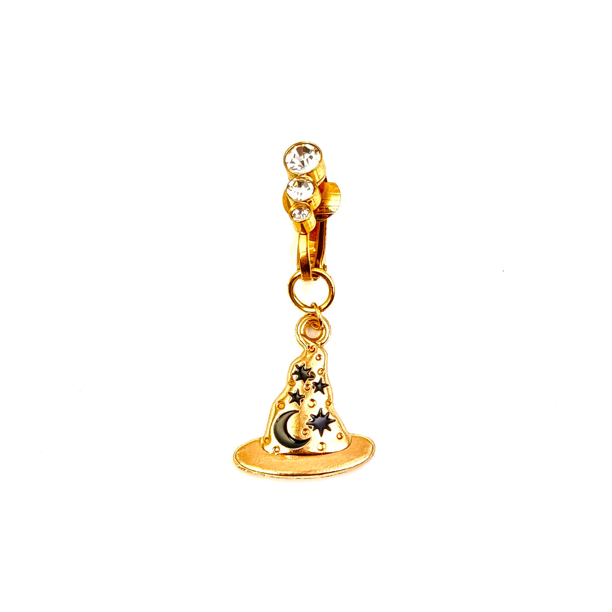 Witch Hat Navel Charm