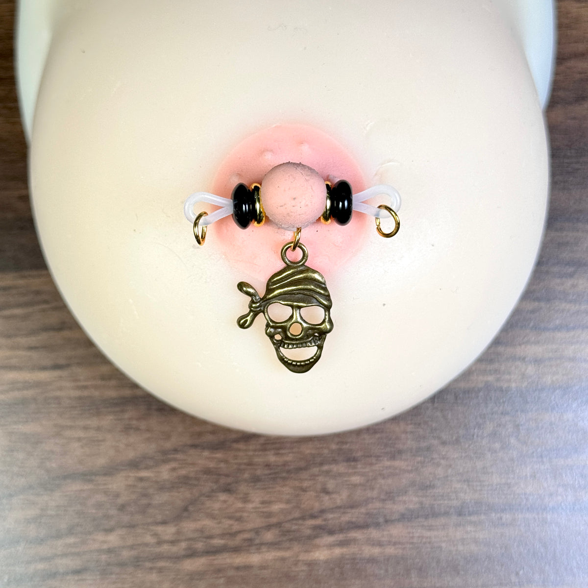Pirate Skull Gothic Nipple Jewelry