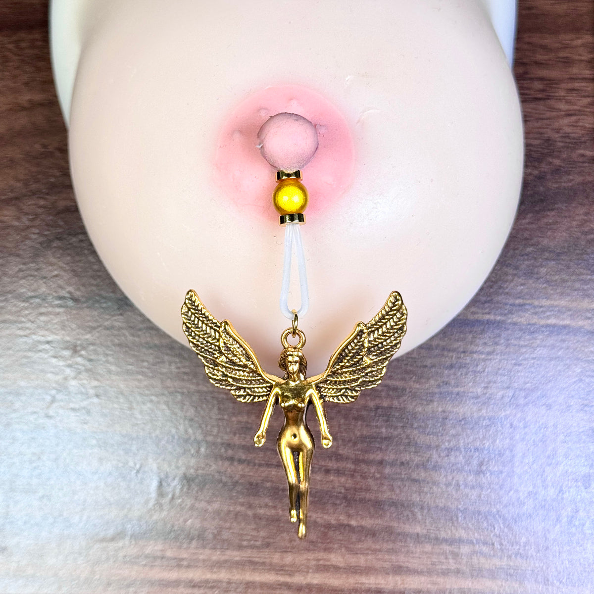 Golden Angel Wing Nipple Clamps