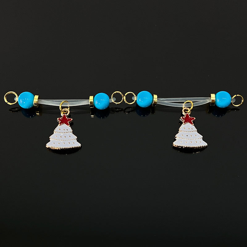 Frosted Eve Nip Clips