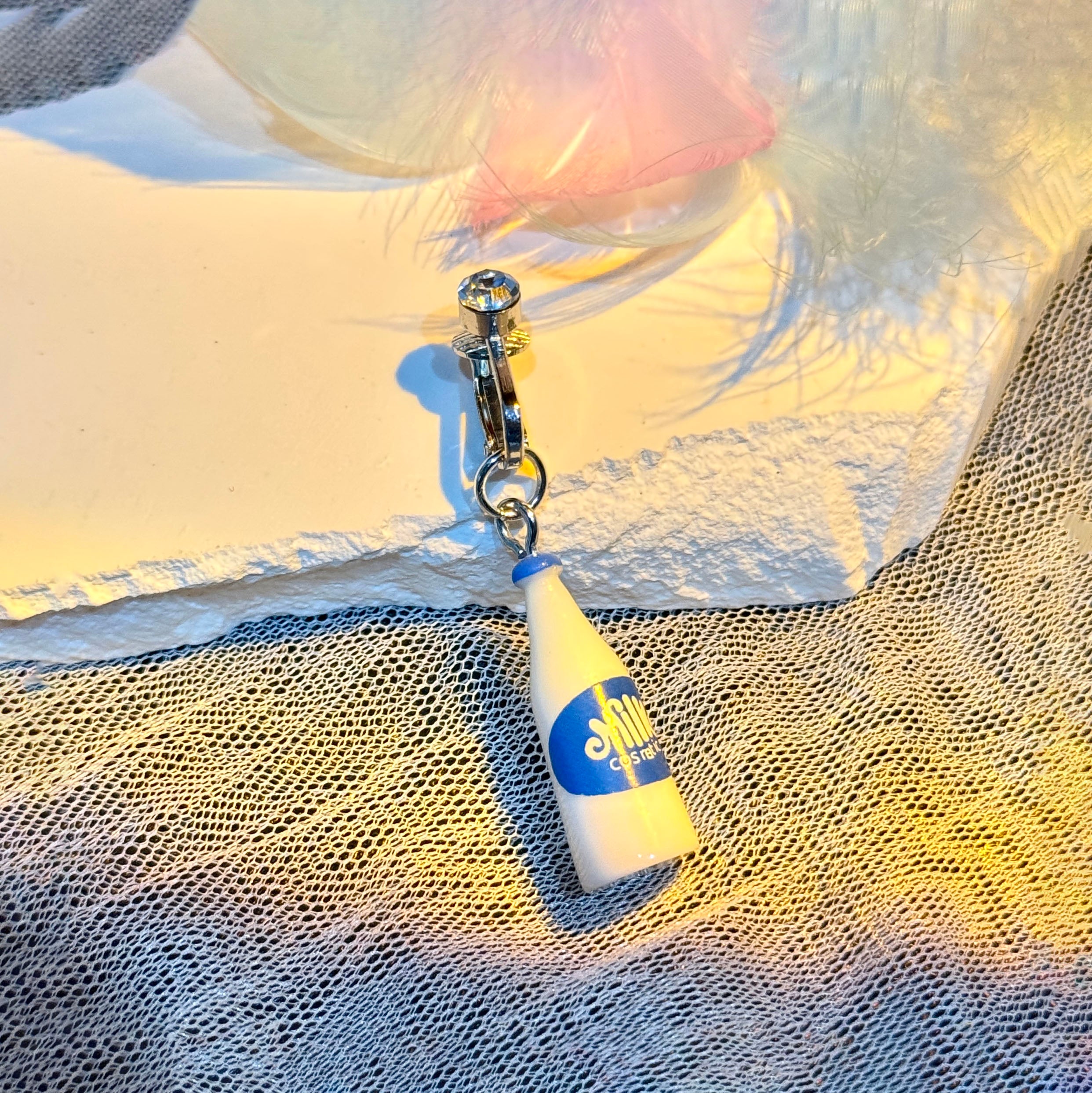 Milky Beauty Clip-on Navel Jewelry (Non-piercing)