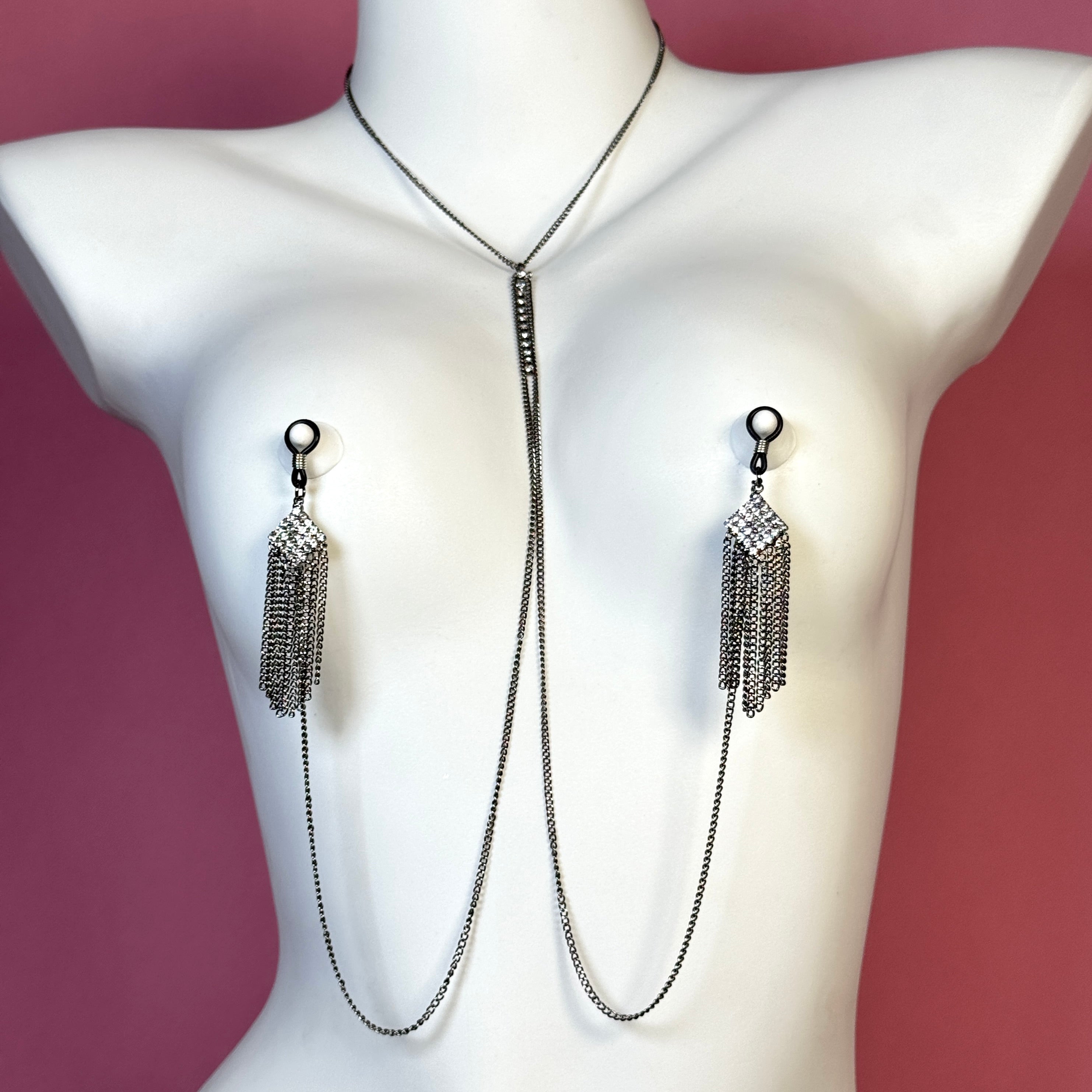 Diamond Fringe Body Chain