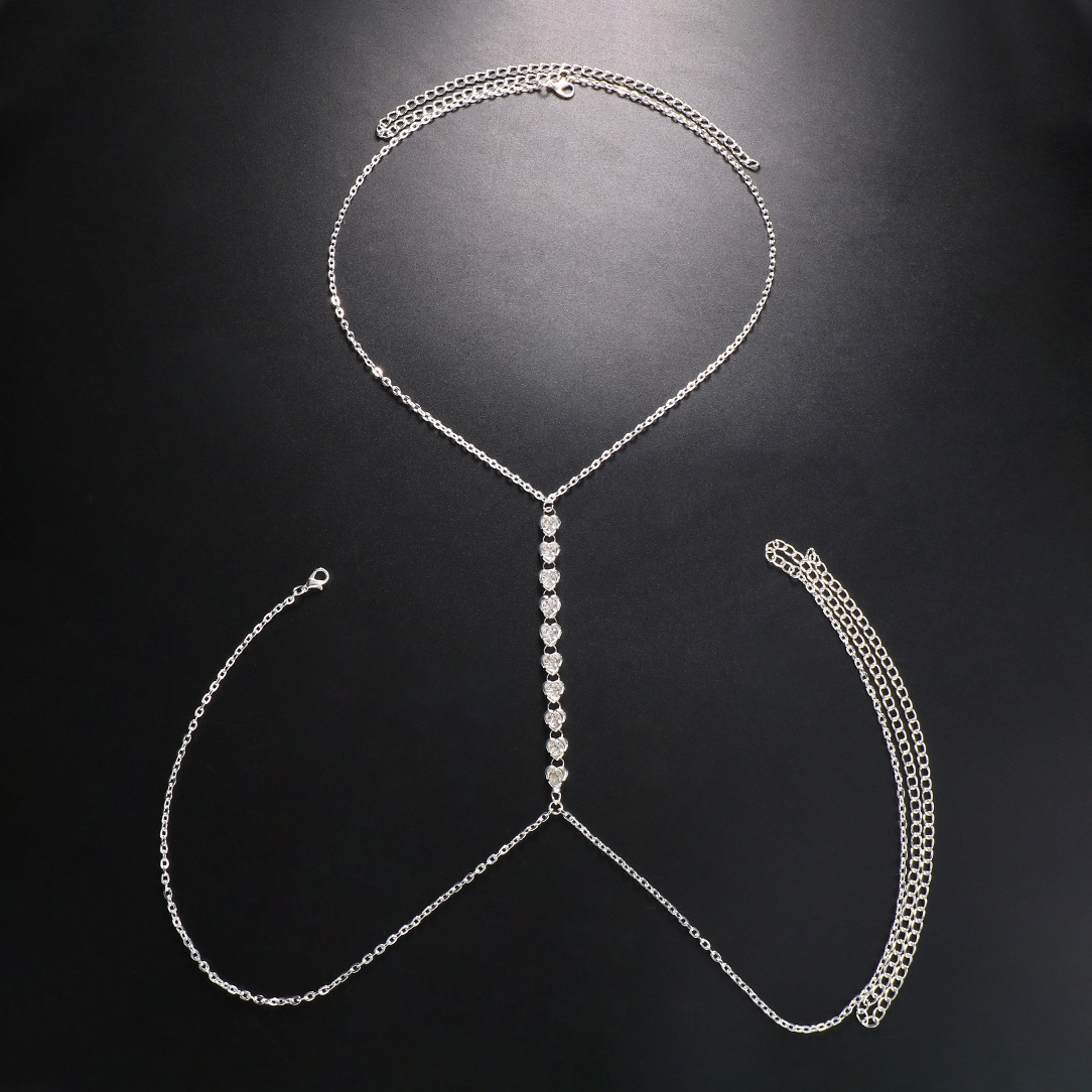 Bohemian Heart-Shaped Body Chain