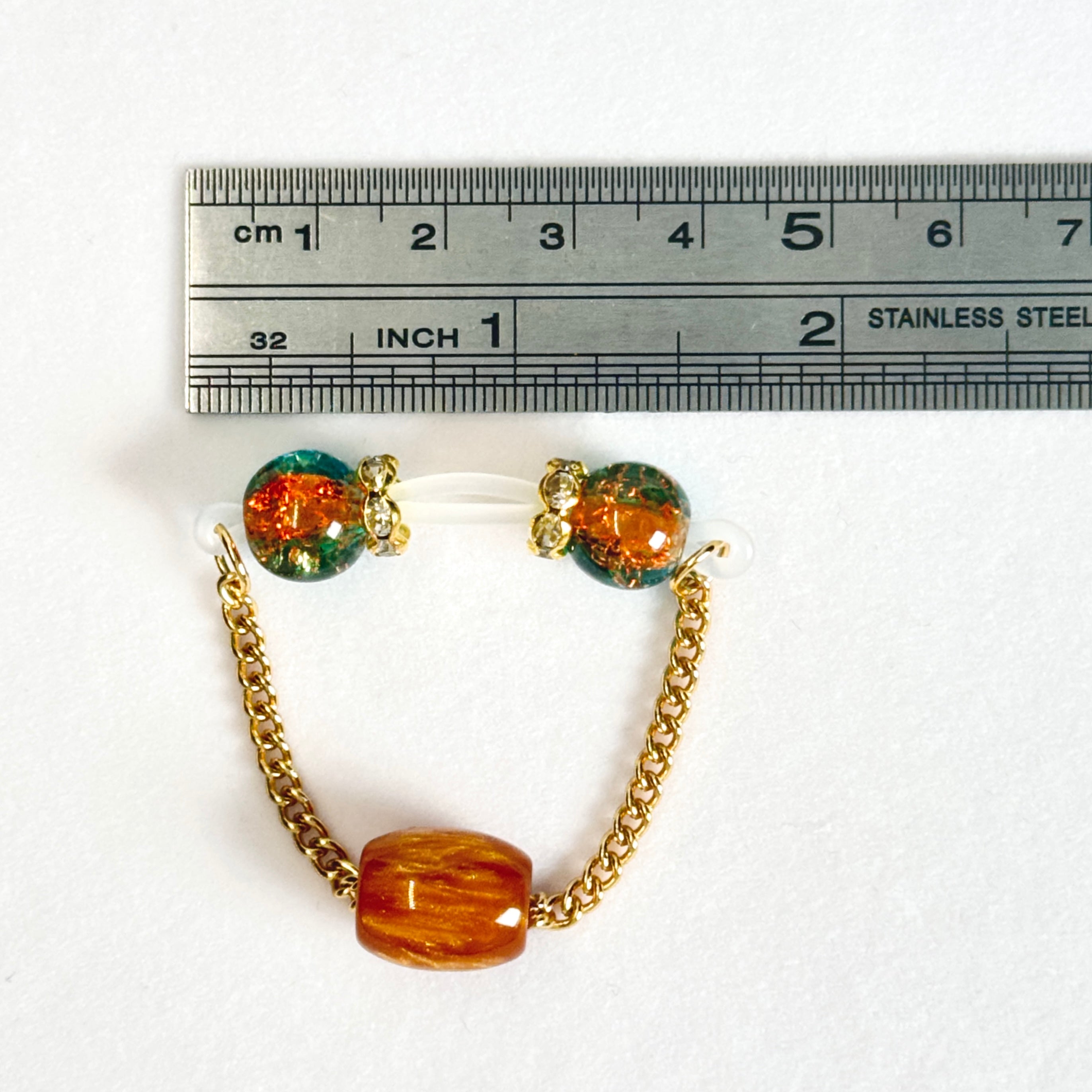Amber Ocean Glow Chain