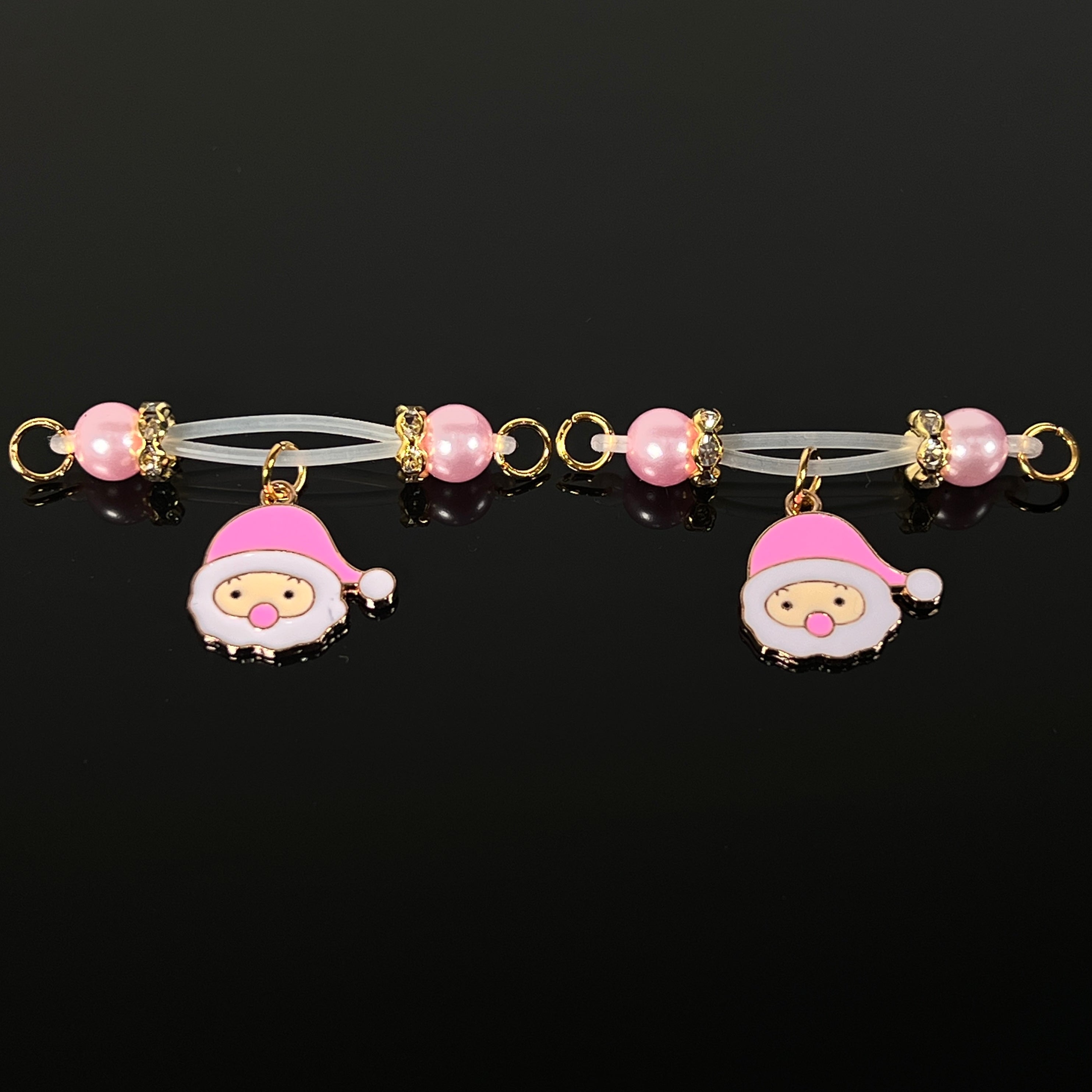 Santa’s Naughty Pink Clips