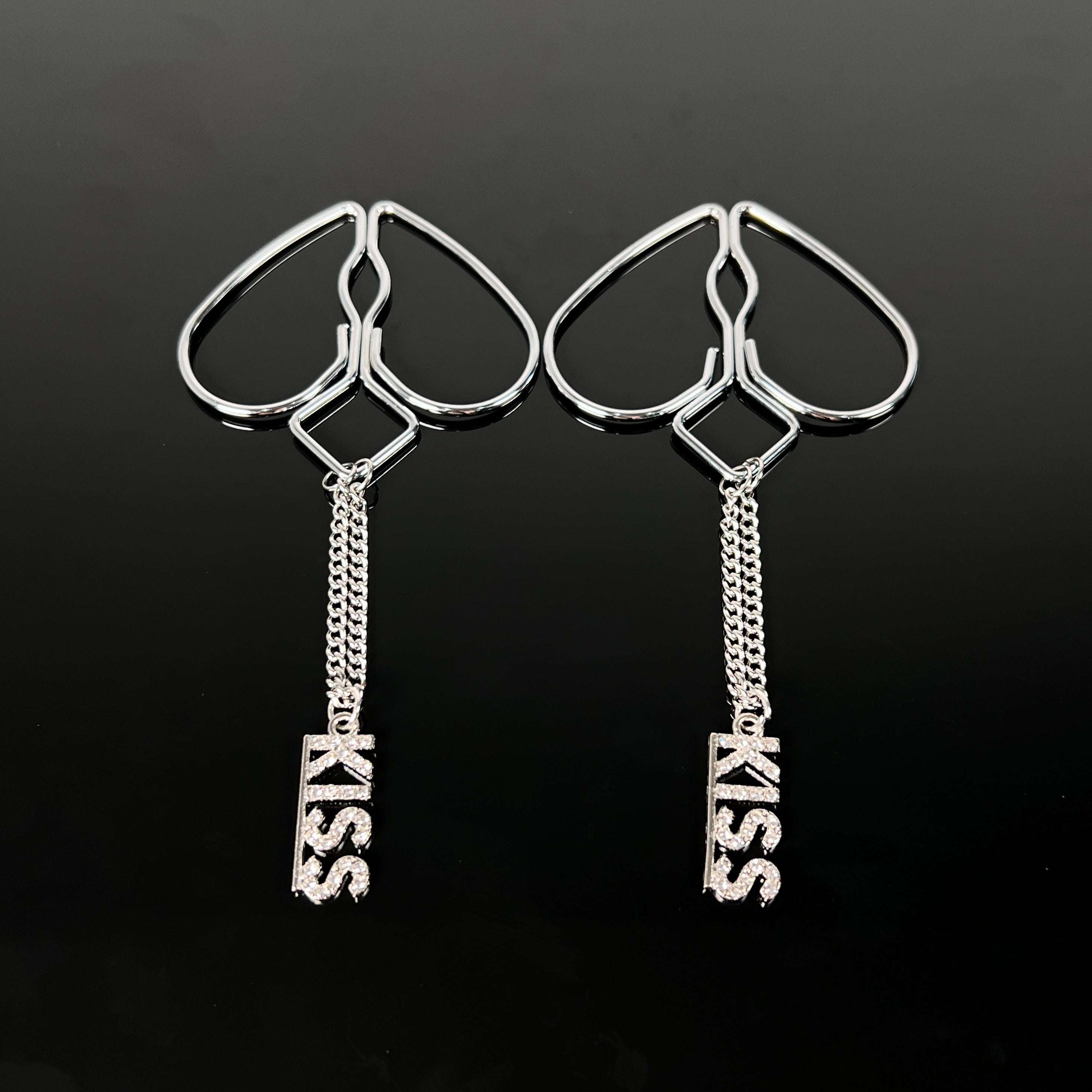 Bold KISS Men’s Nipple Jewelry