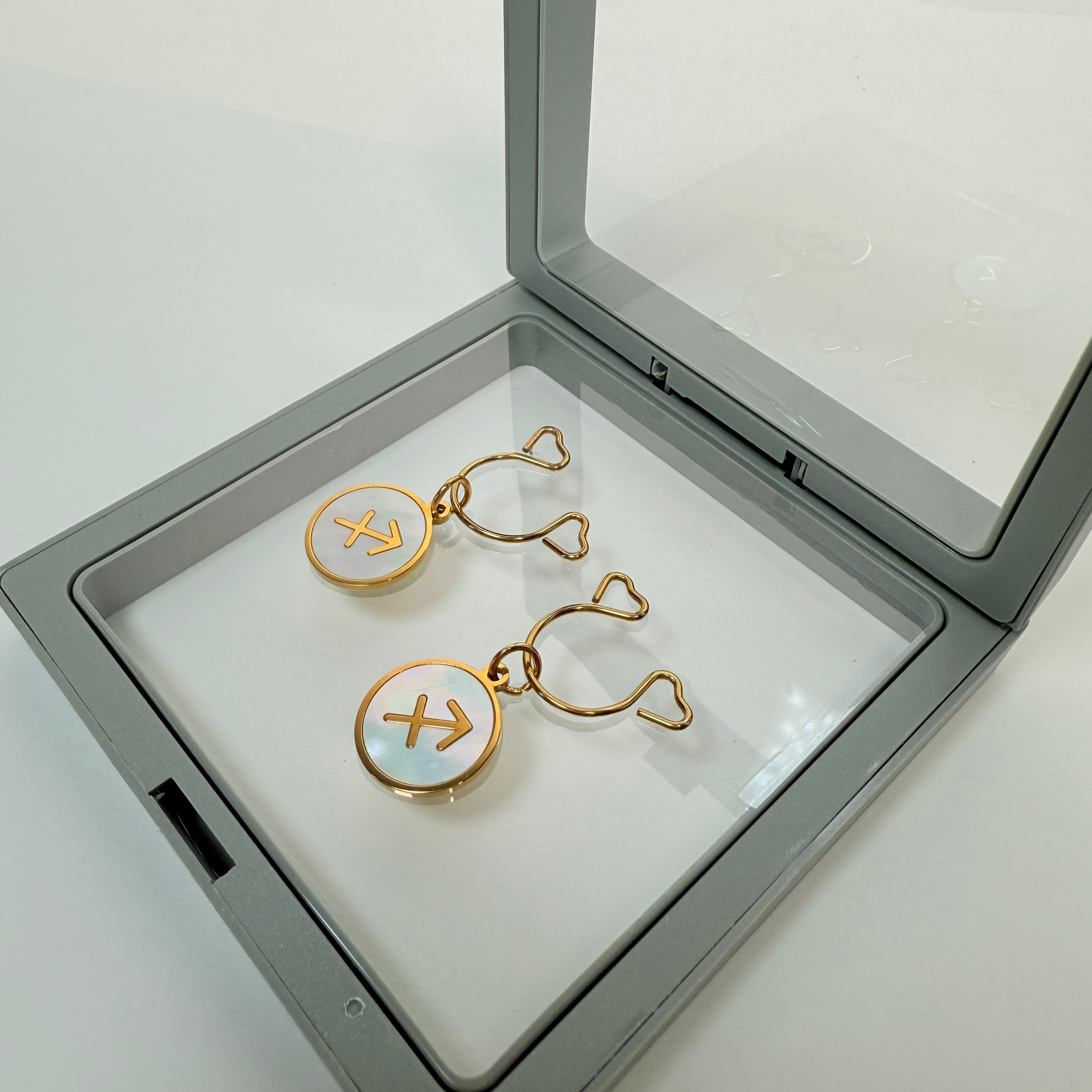 Adjustable nipple decoration - custom zodiac sign
