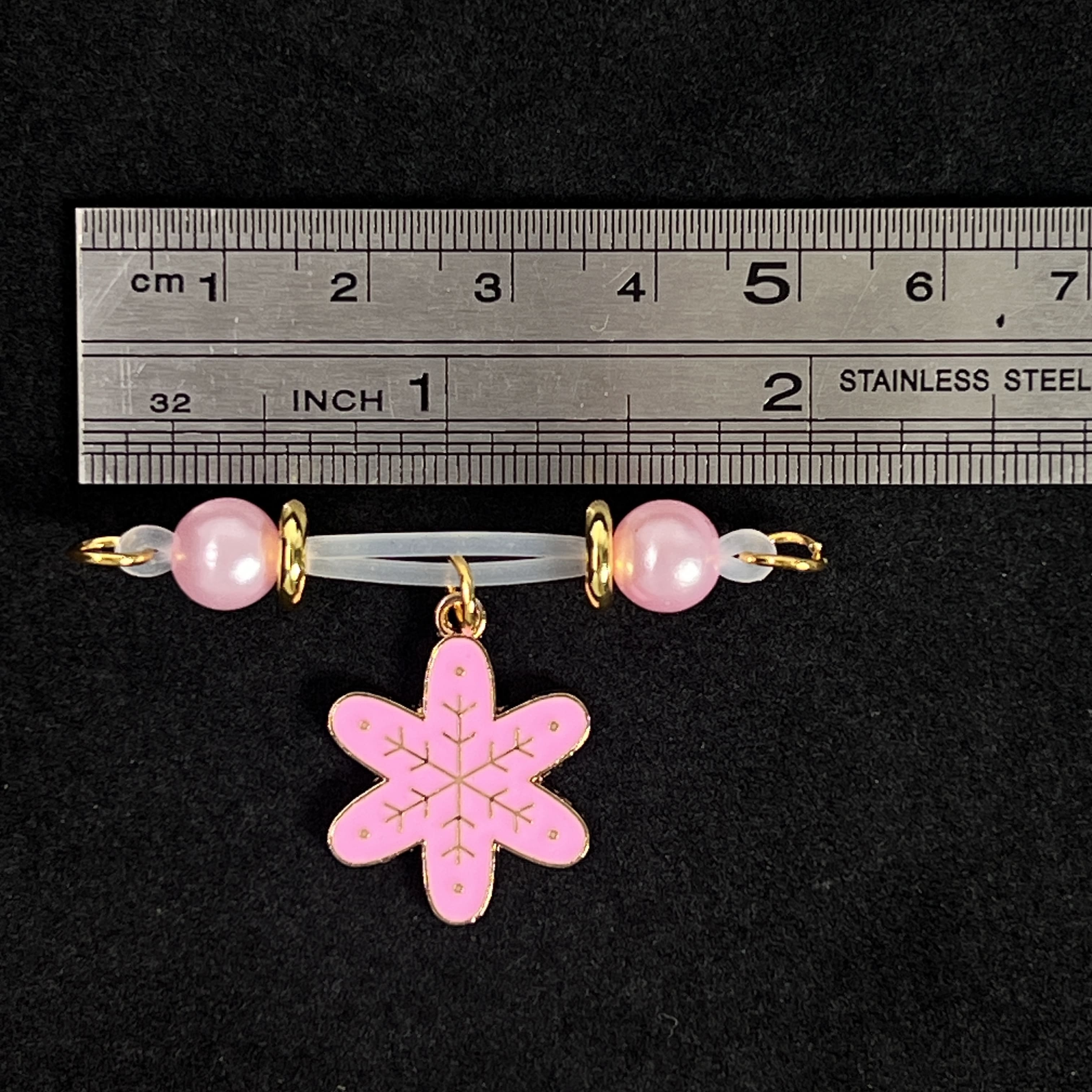 Pink Petal Christmas Clamps