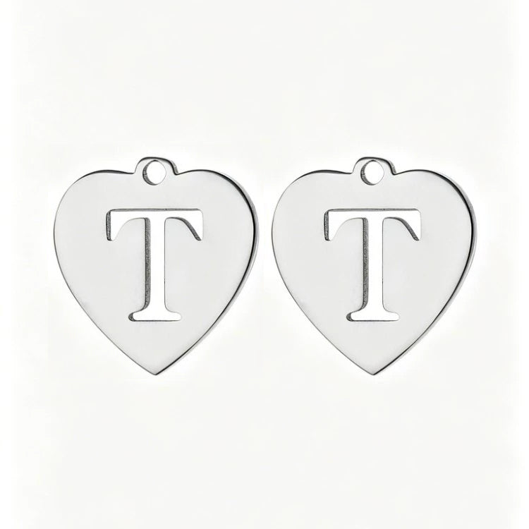 Customized initial gold crown clip