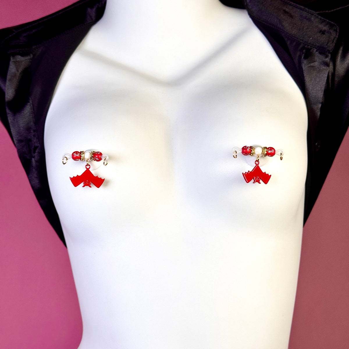 Vampire Bat Non-Piercing Nipple Clamp