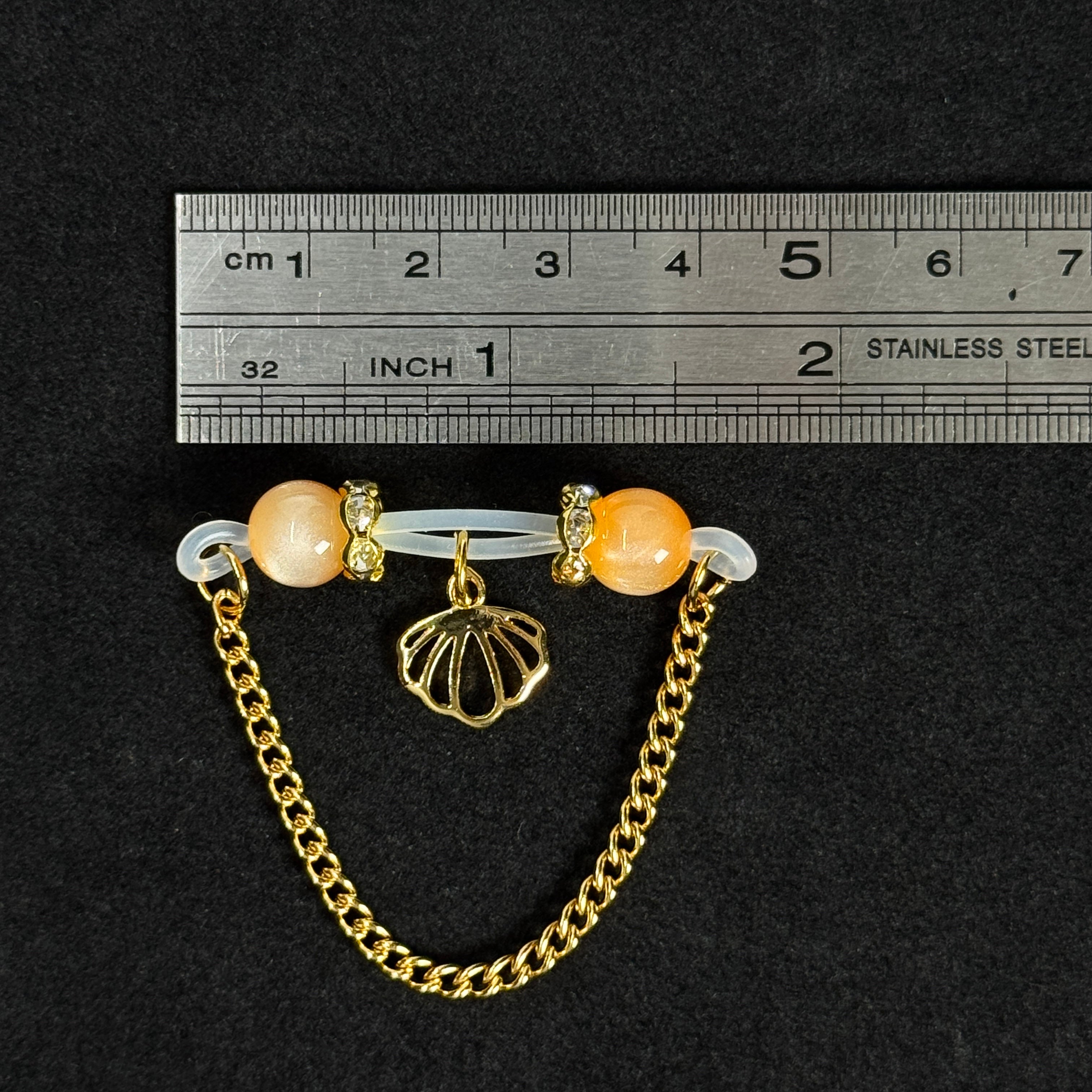 Golden Seashell Chain